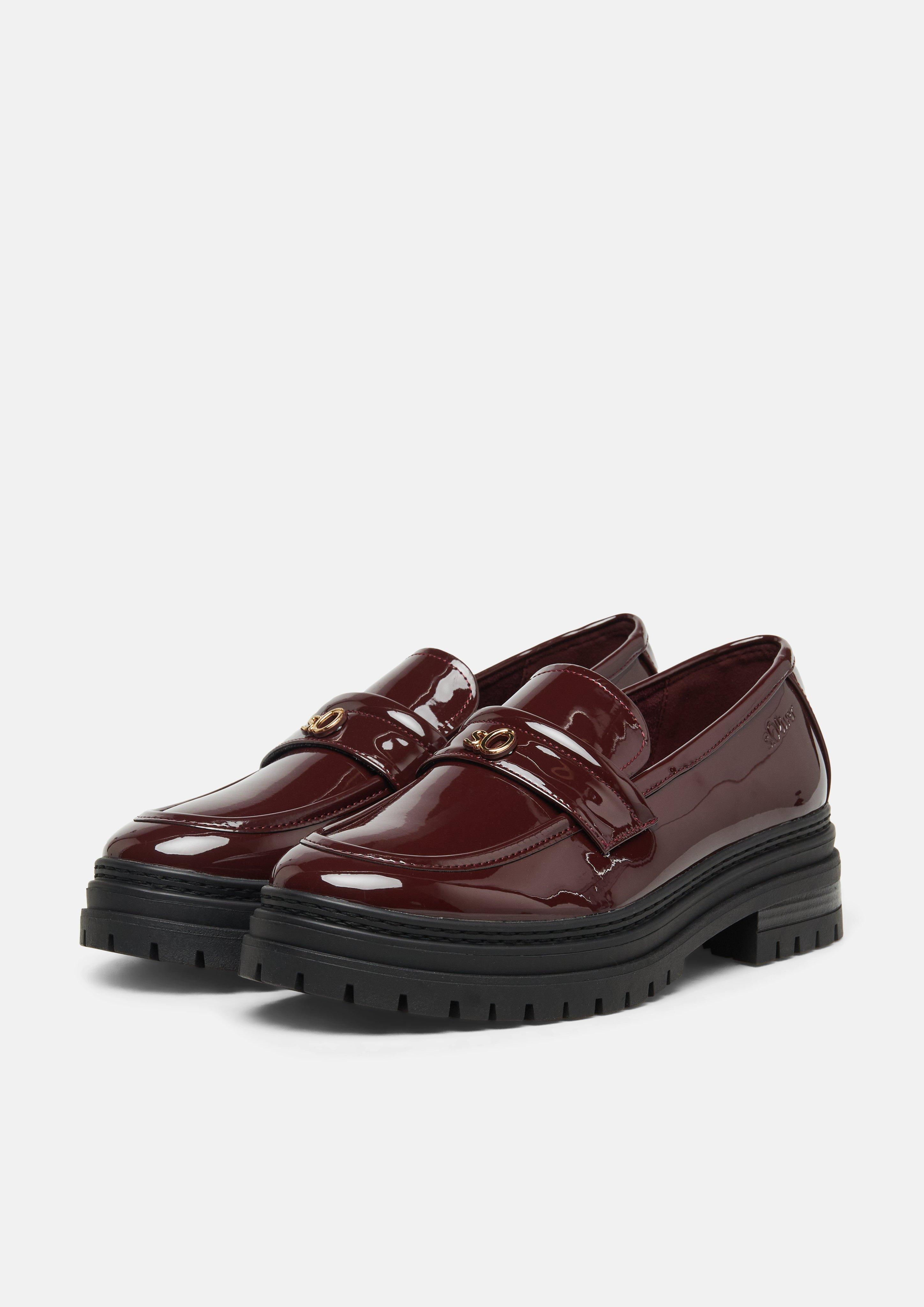 Femmes loafer en rouge de s.Oliver
