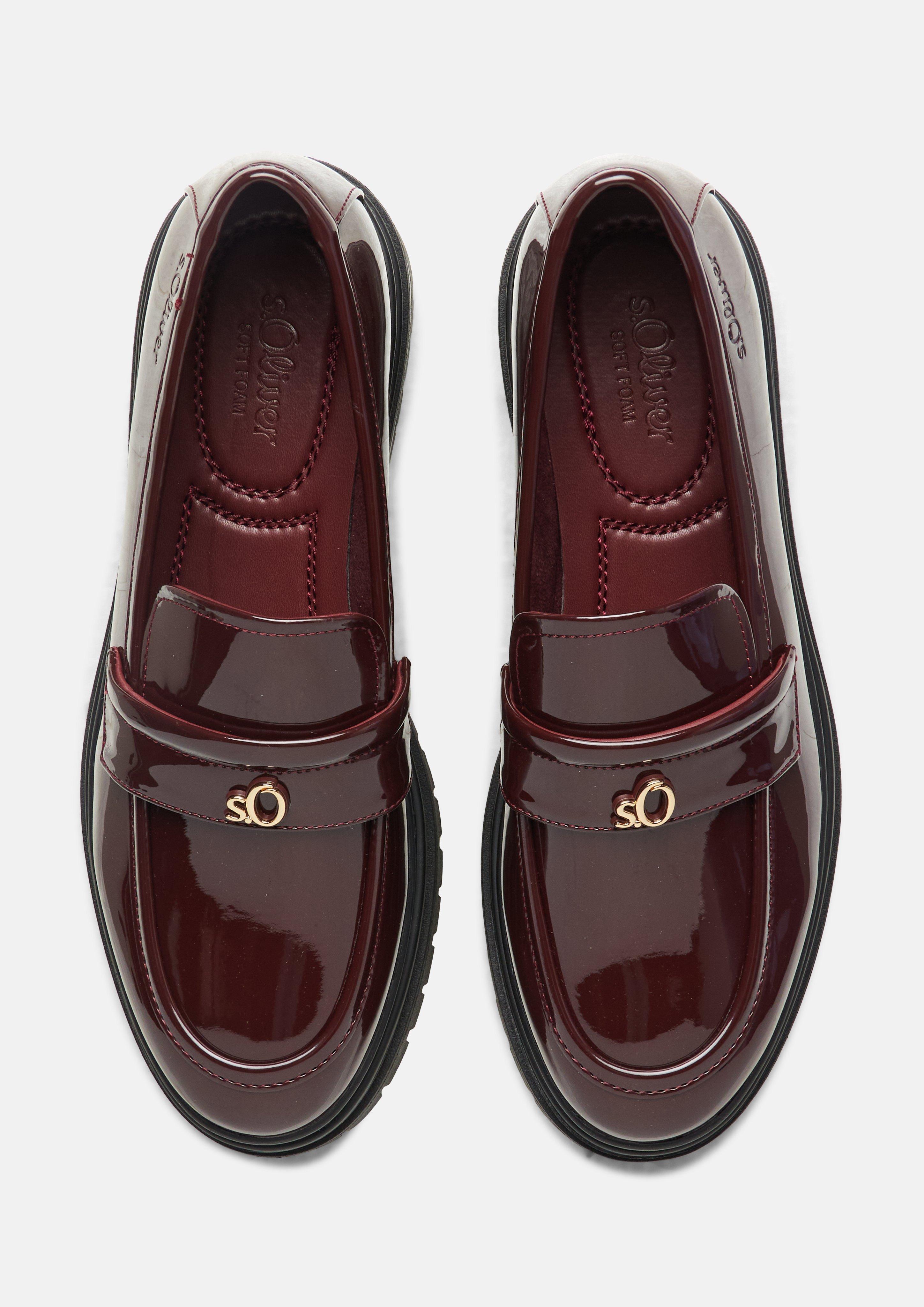 Femmes loafer en rouge de s.Oliver
