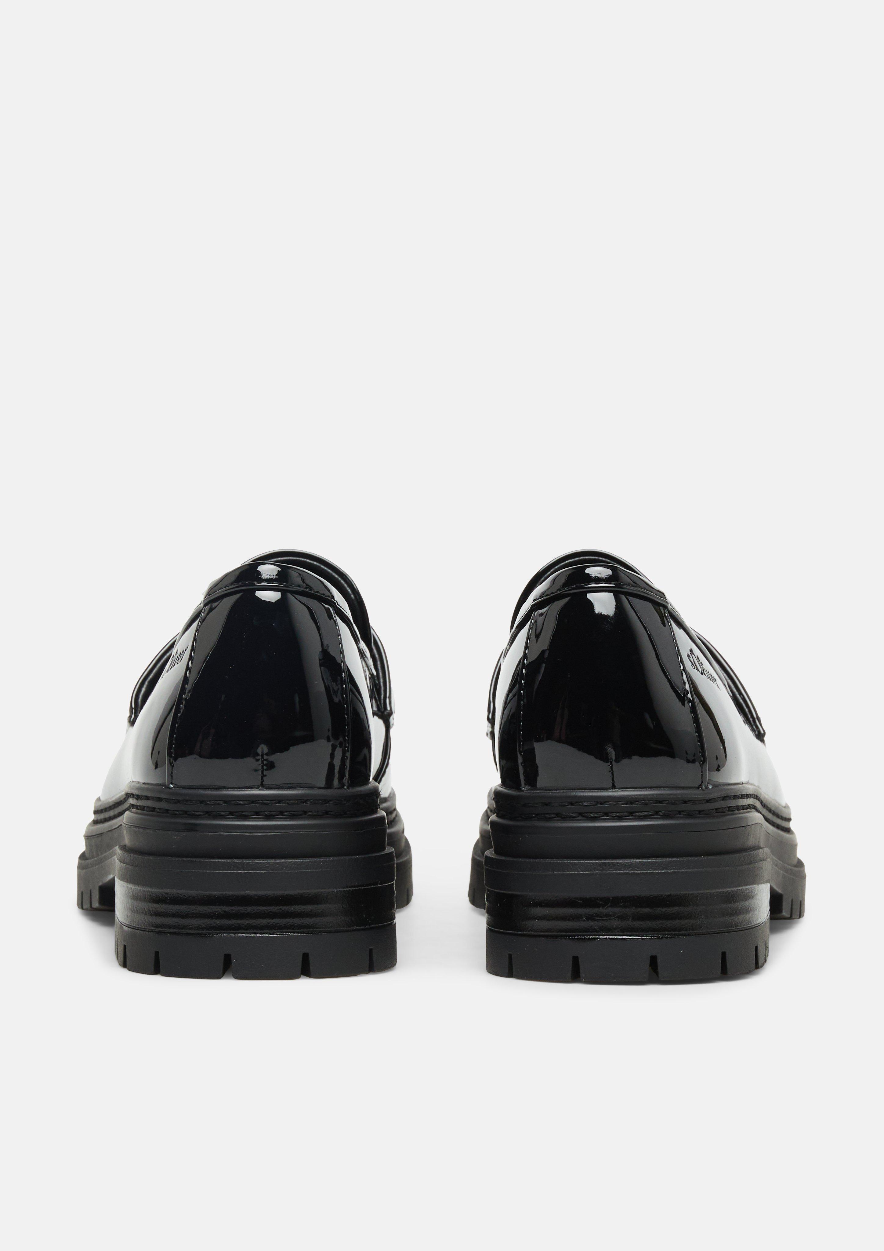 Femmes loafer en noir de s.Oliver