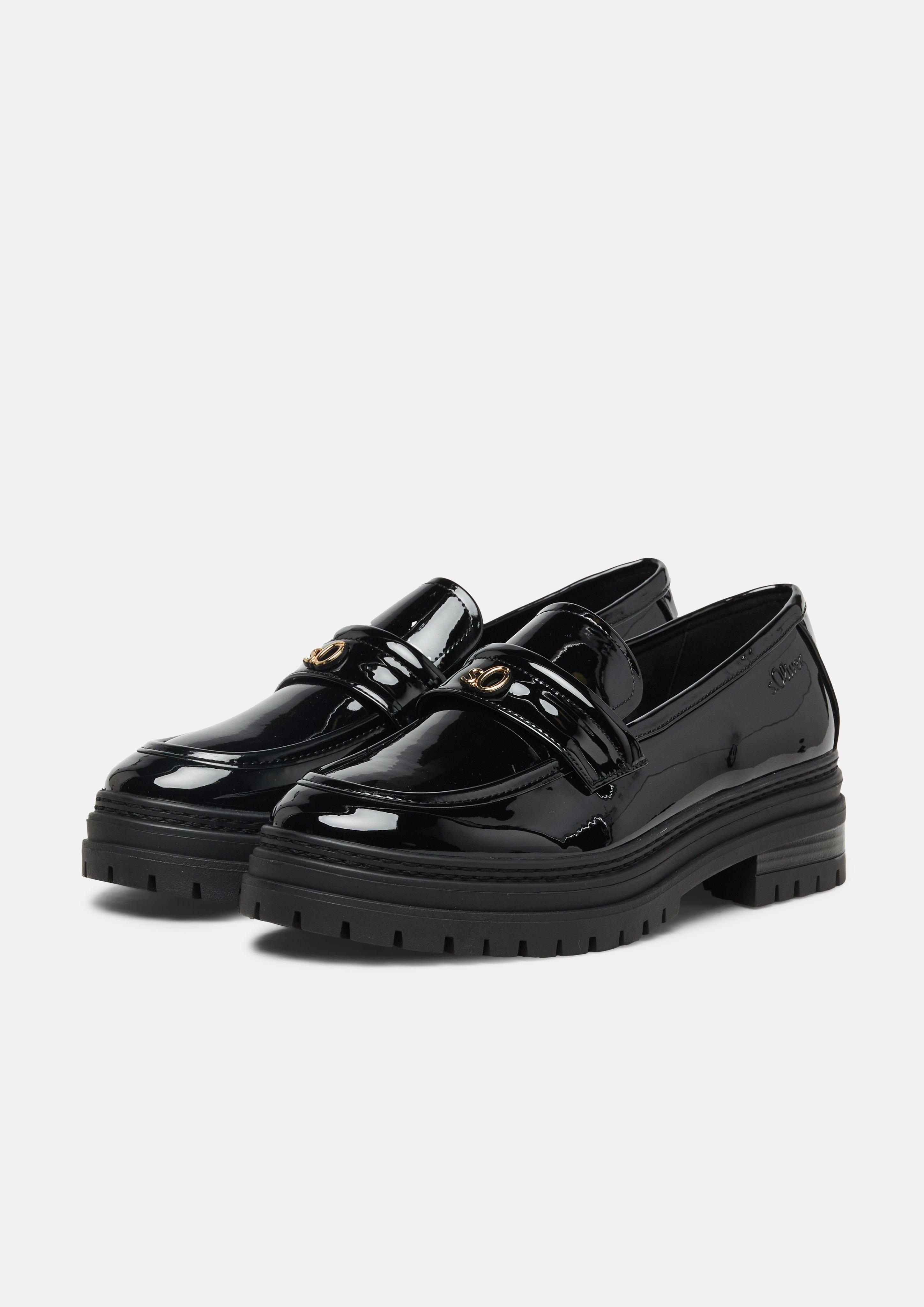 Femmes loafer en noir de s.Oliver