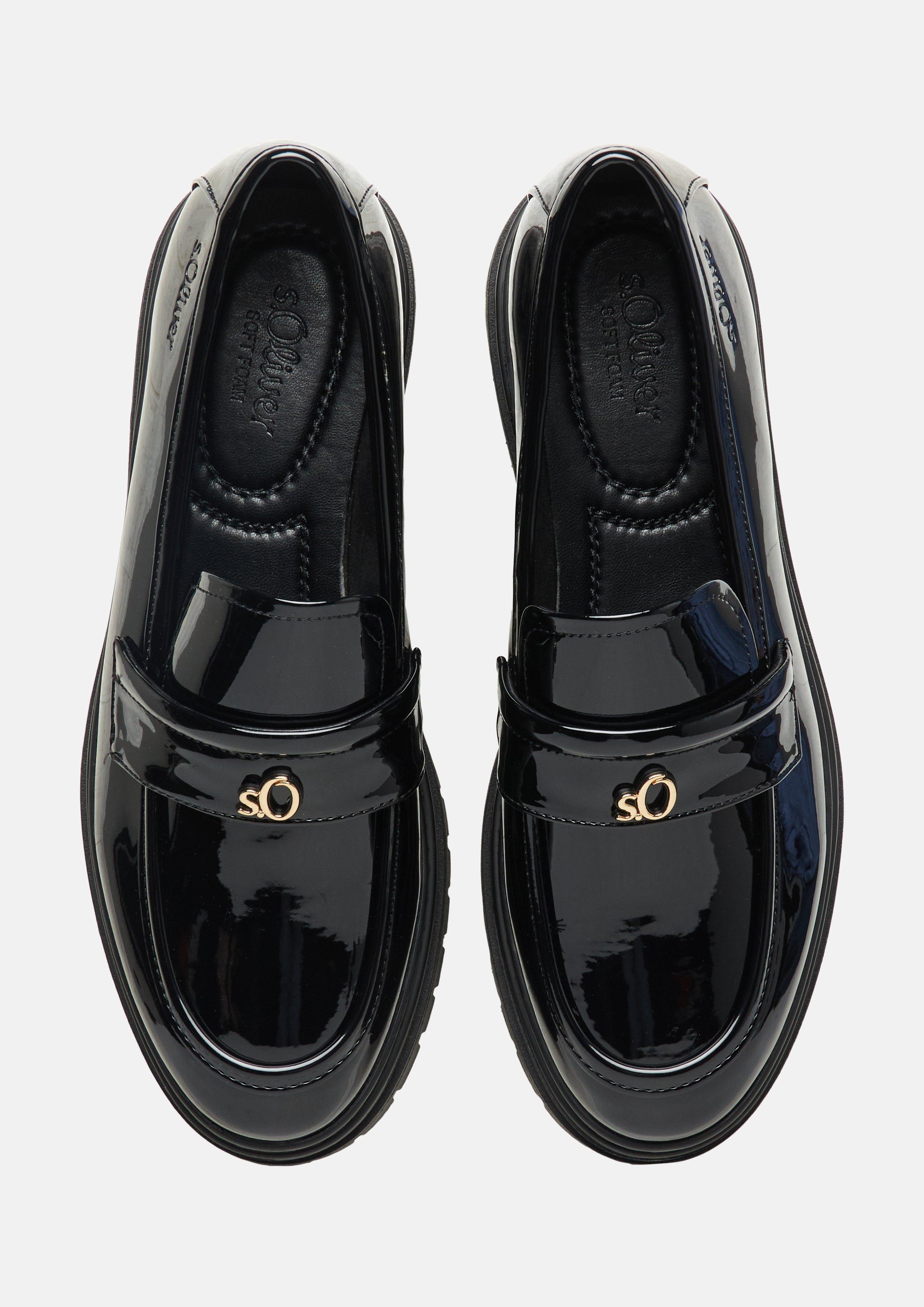 Femmes loafer en noir de s.Oliver