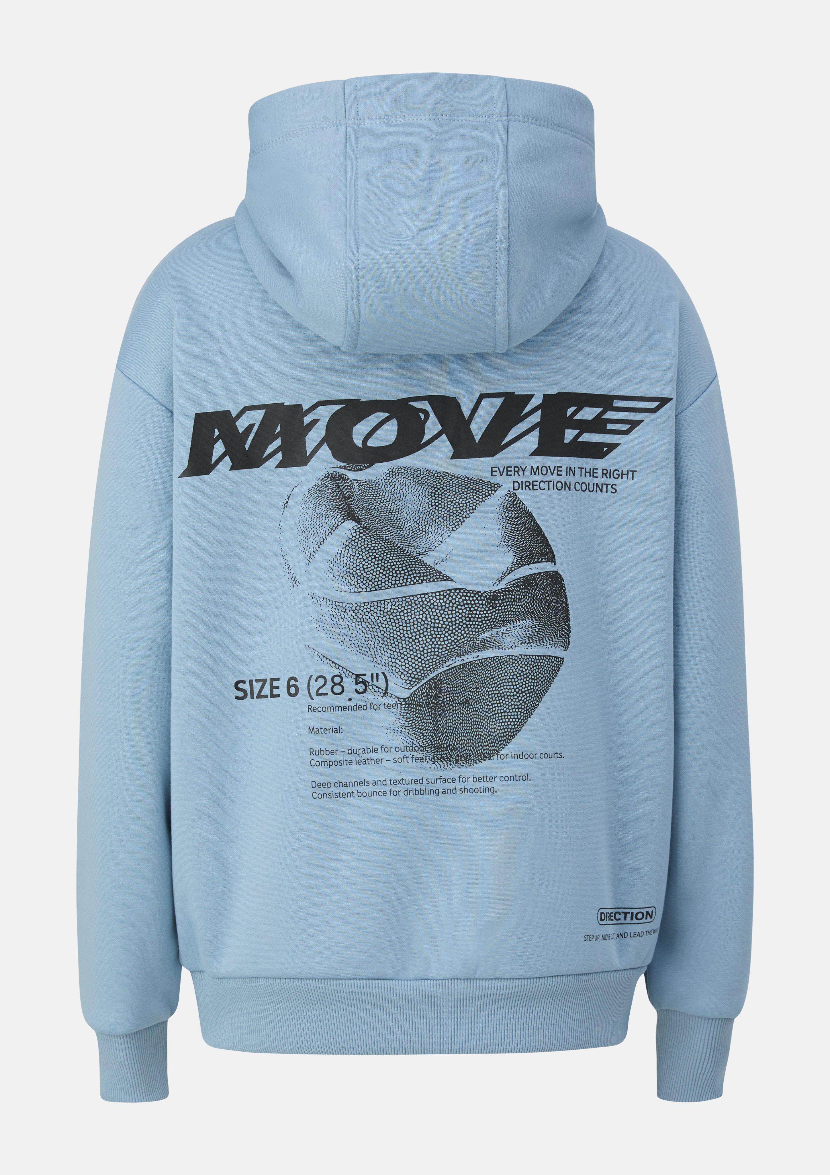 Otroci Majica z dolgimi rok v barvi modra od s.Oliver