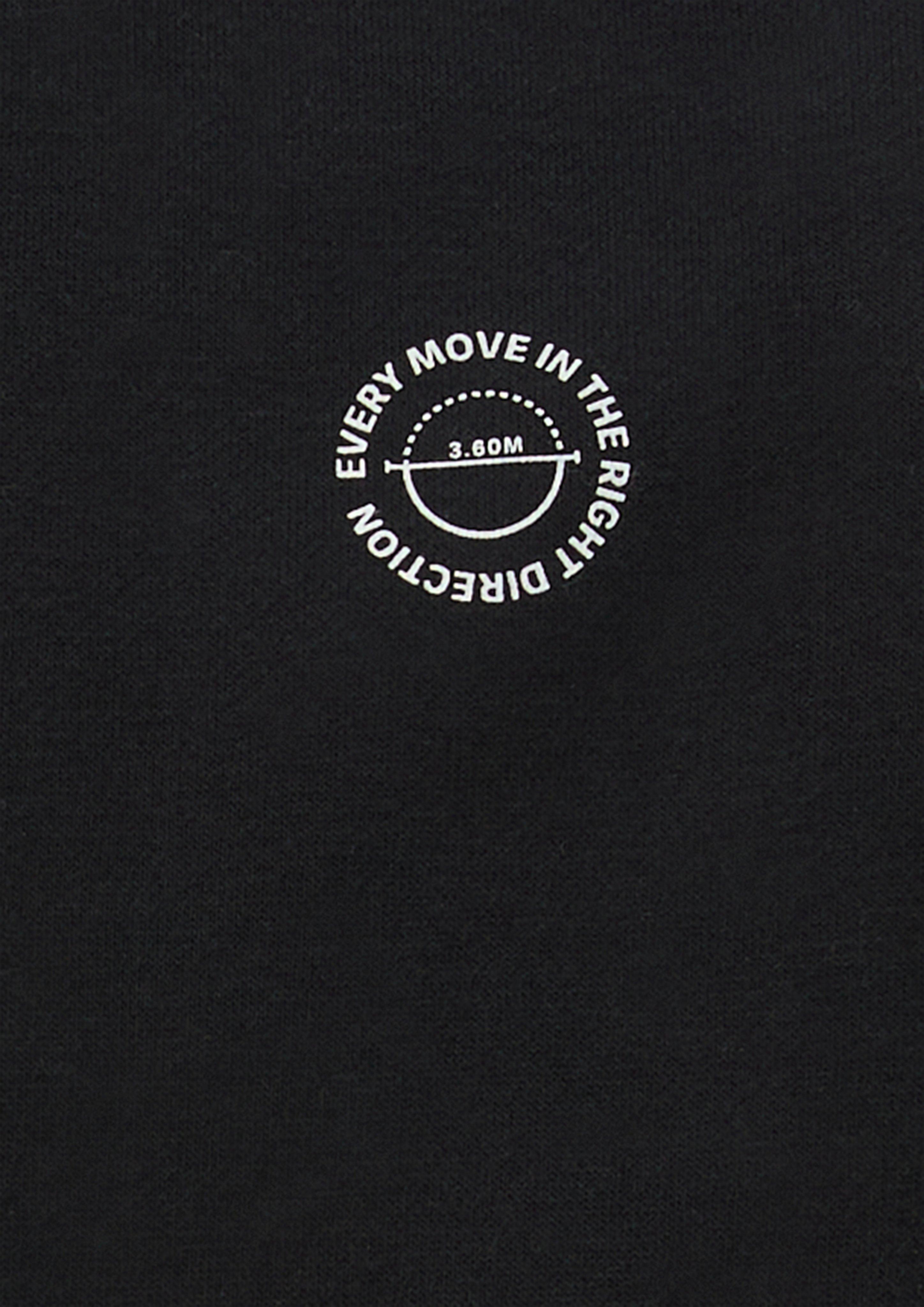 Kinder Kuscheliges Oversize Sweatshirt mit Print in schwarz von s.Oliver