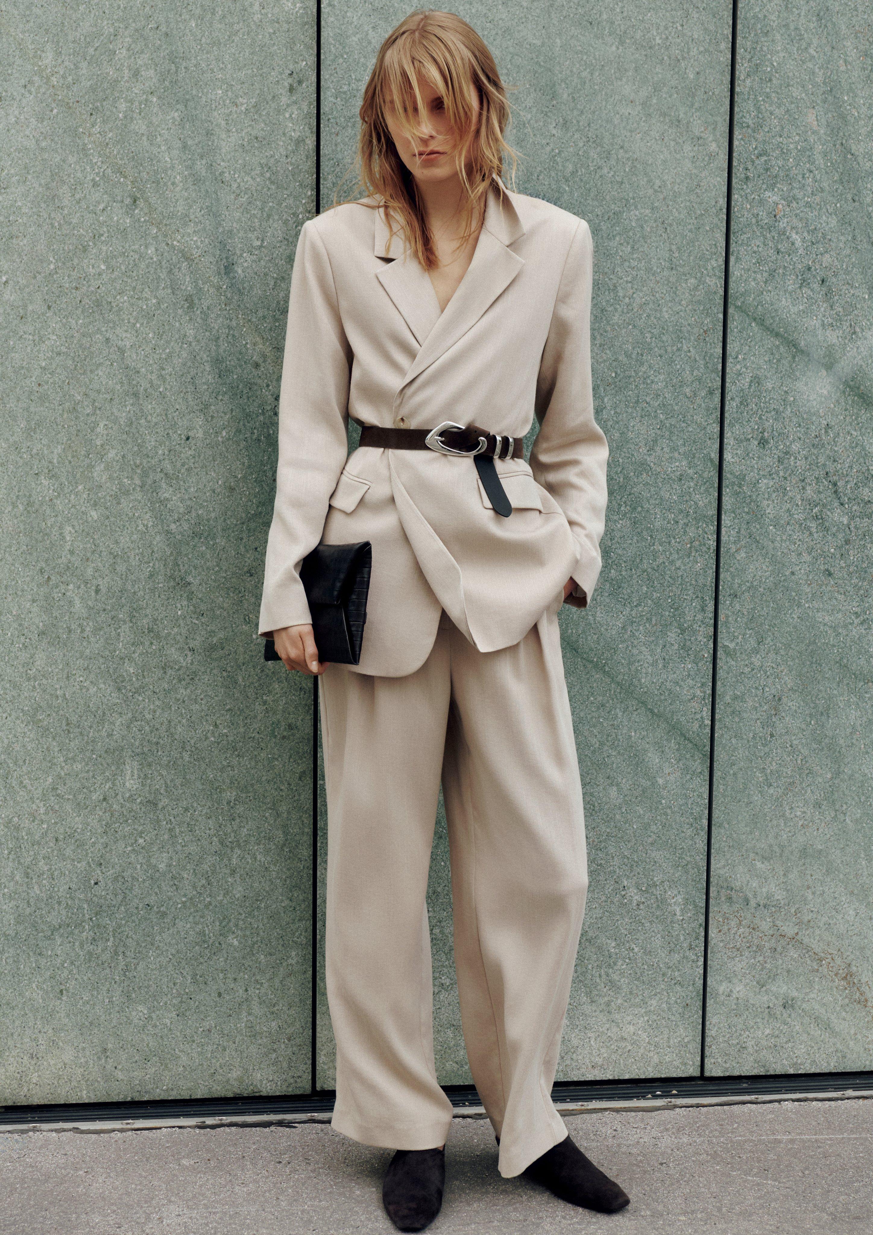 Pantalon en beige de COMMA
