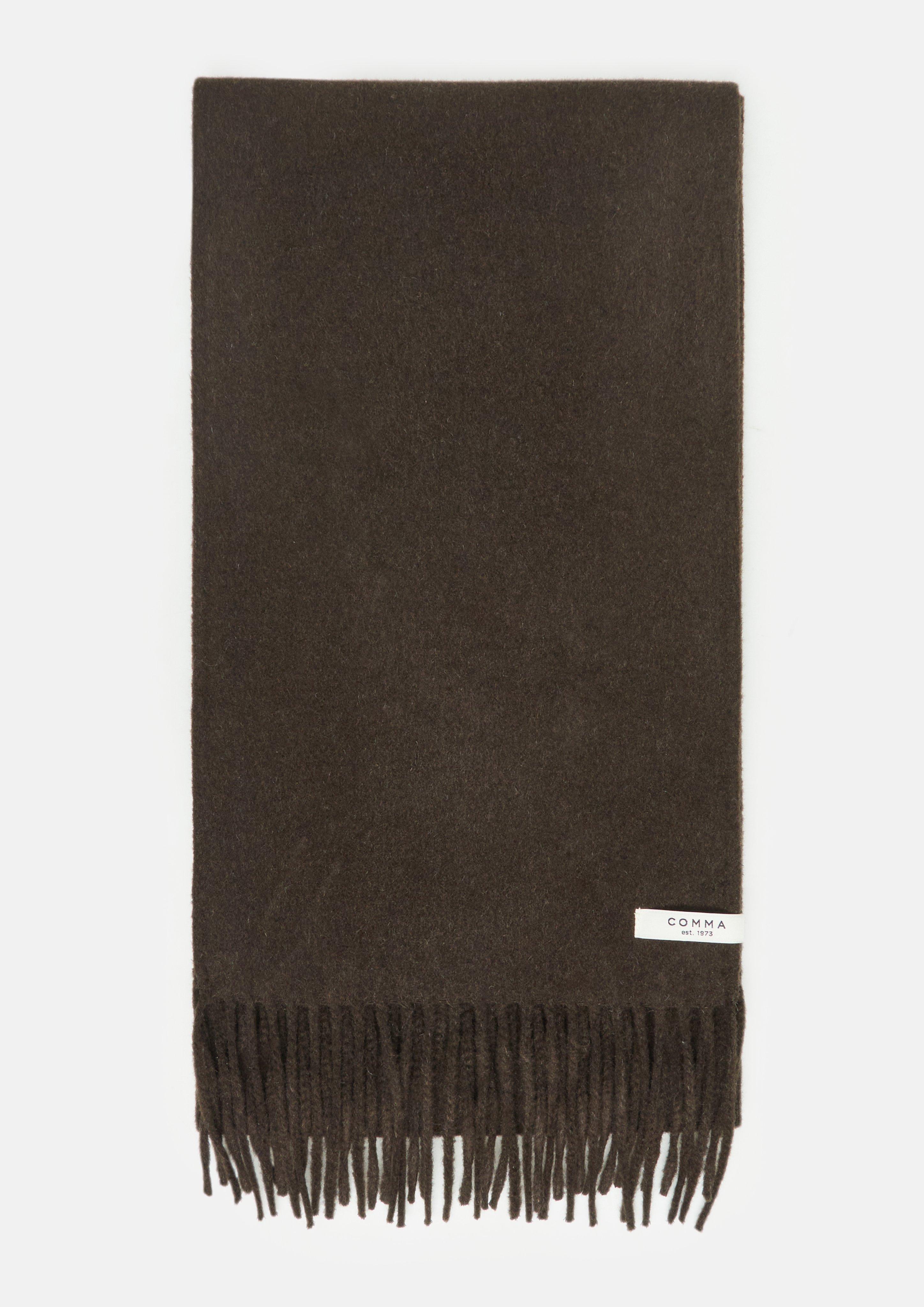 Scarf in dark brown by COMMA