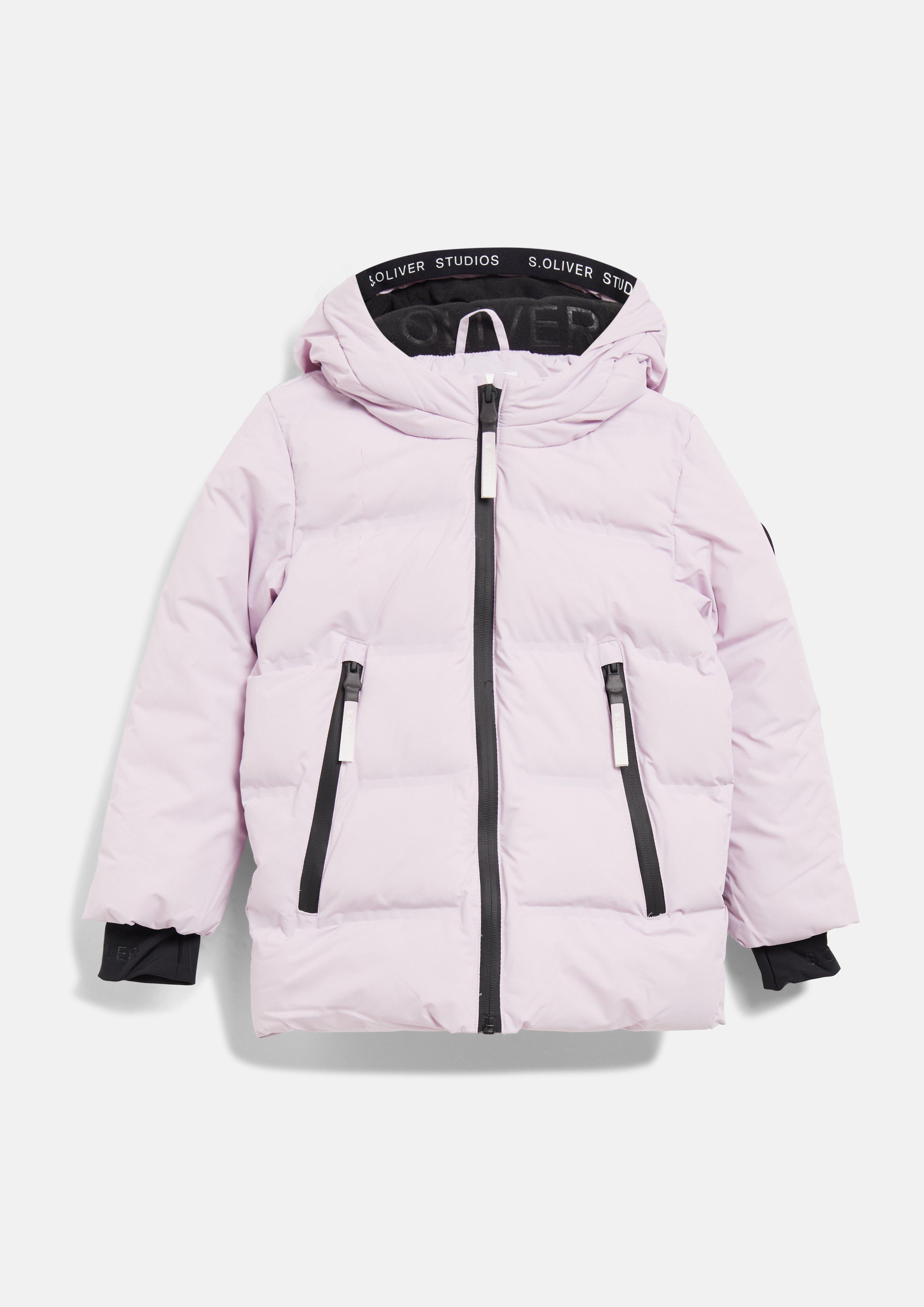 Unisex Outdoor-Jacke mit Fleece-Futter / wasserabweisend in Farbe flieder von s.Oliver