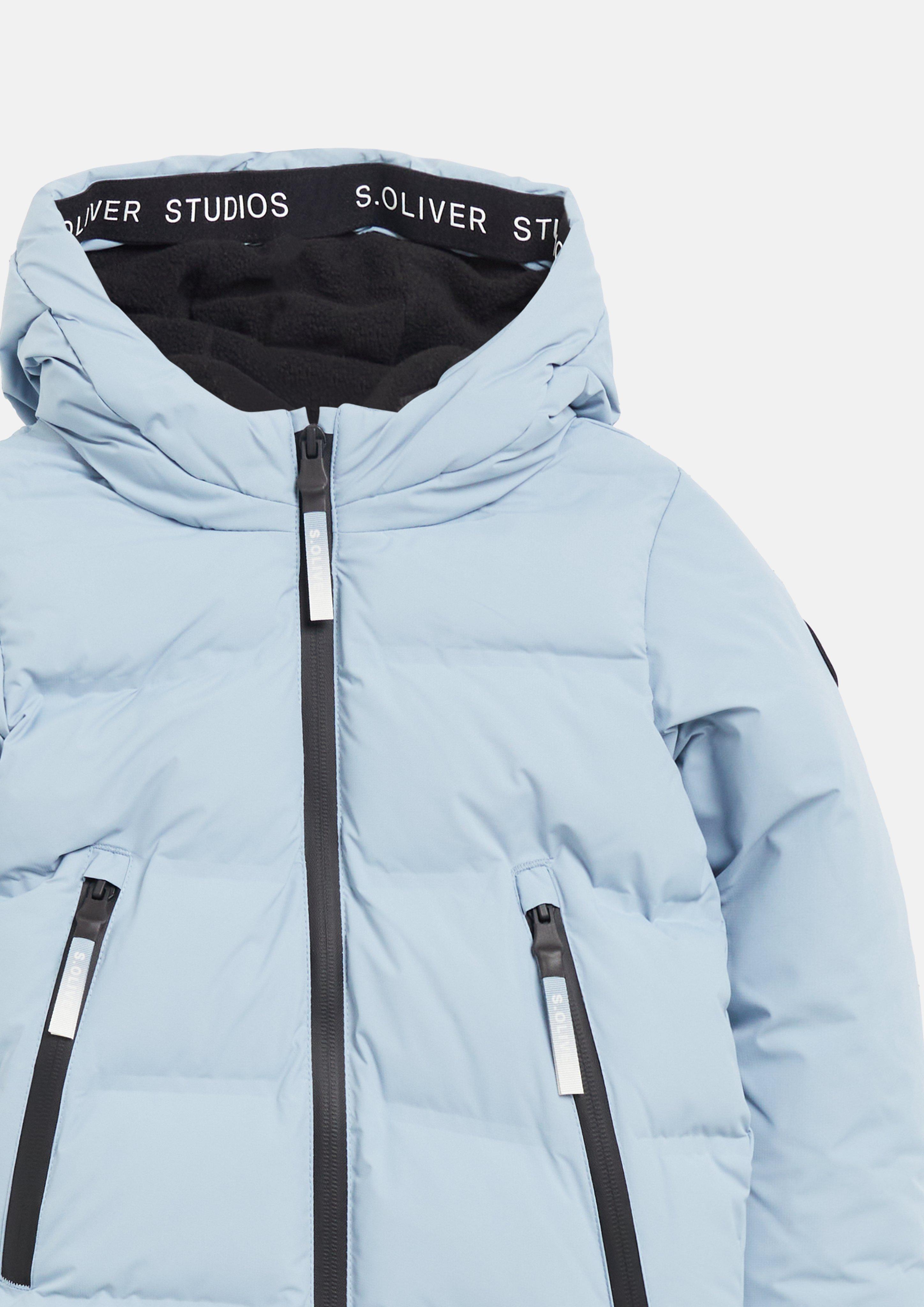 Deti Outdoorová unisex bunda s flísovou podšívkou/vodoodpudivá vo farbe modrá od s.Oliver