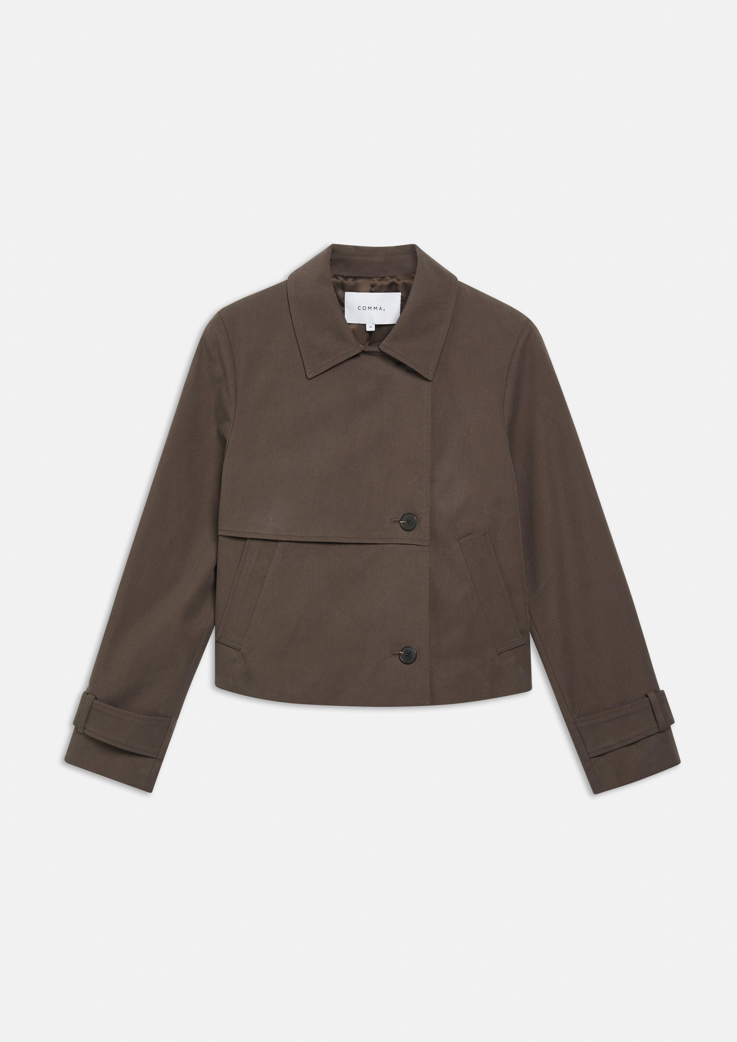 Indoor jacket in brown by COMMA
