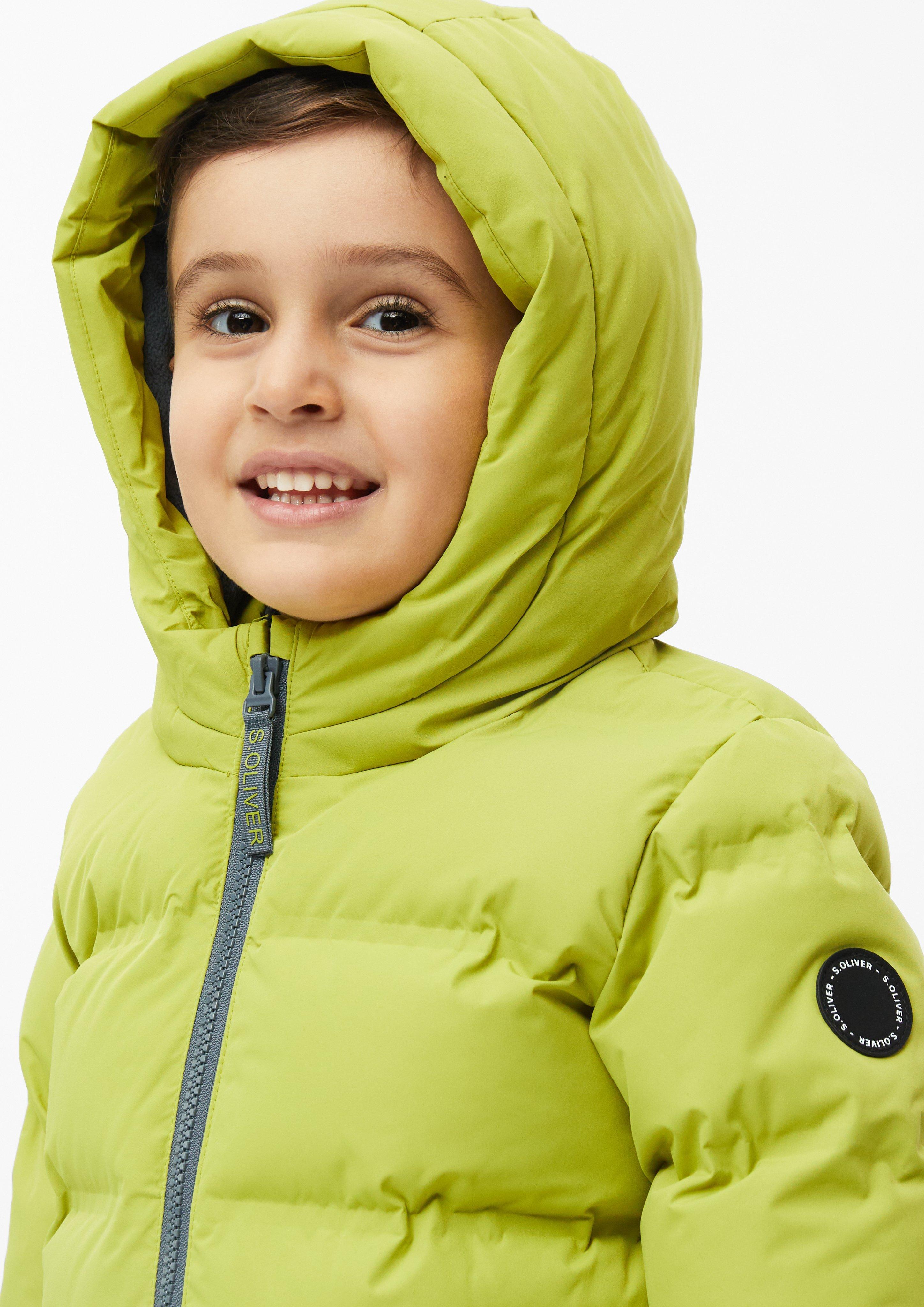 Junior Veste d'extérieur en vert de s.Oliver
