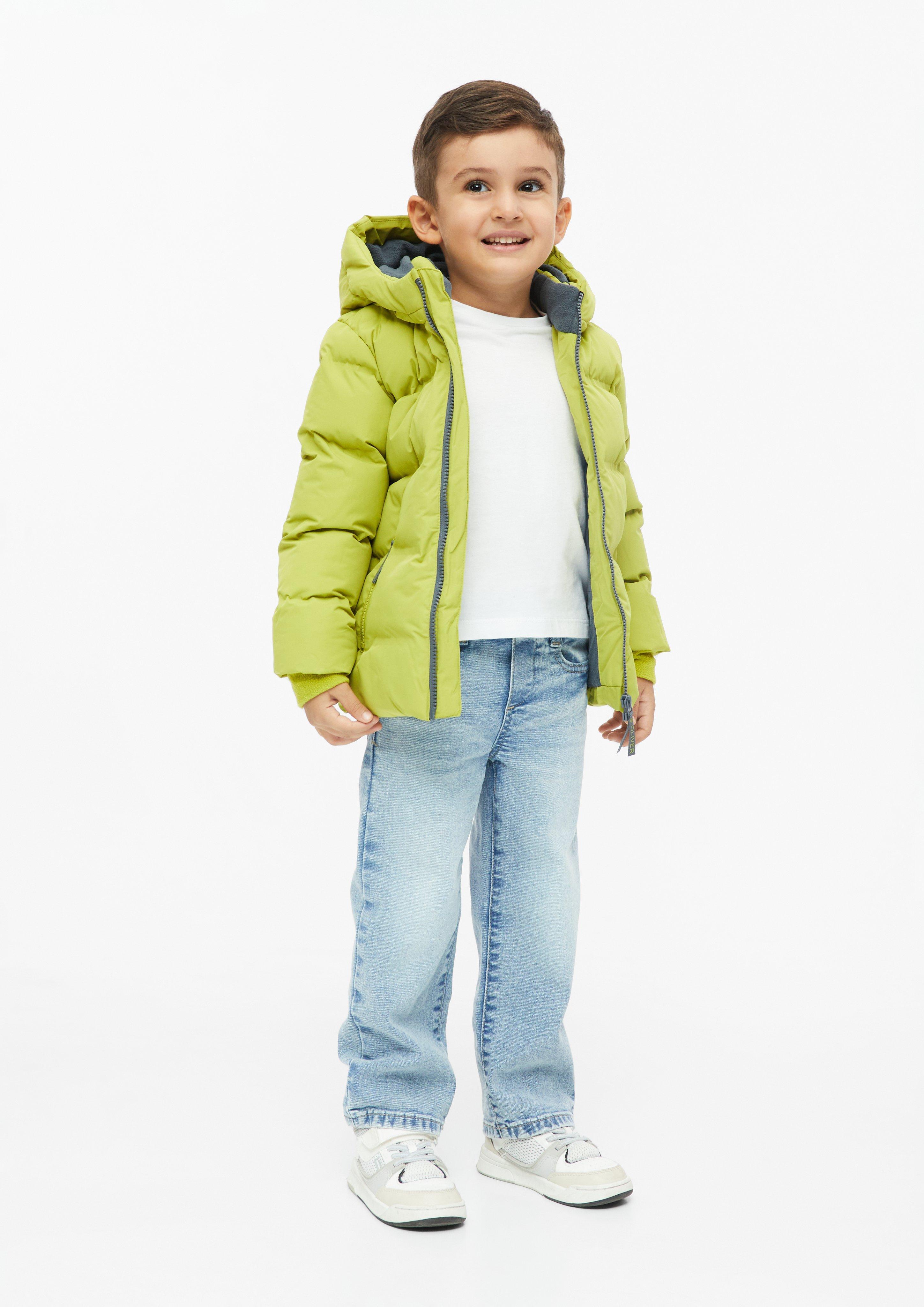 Junior Veste d'extérieur en vert de s.Oliver