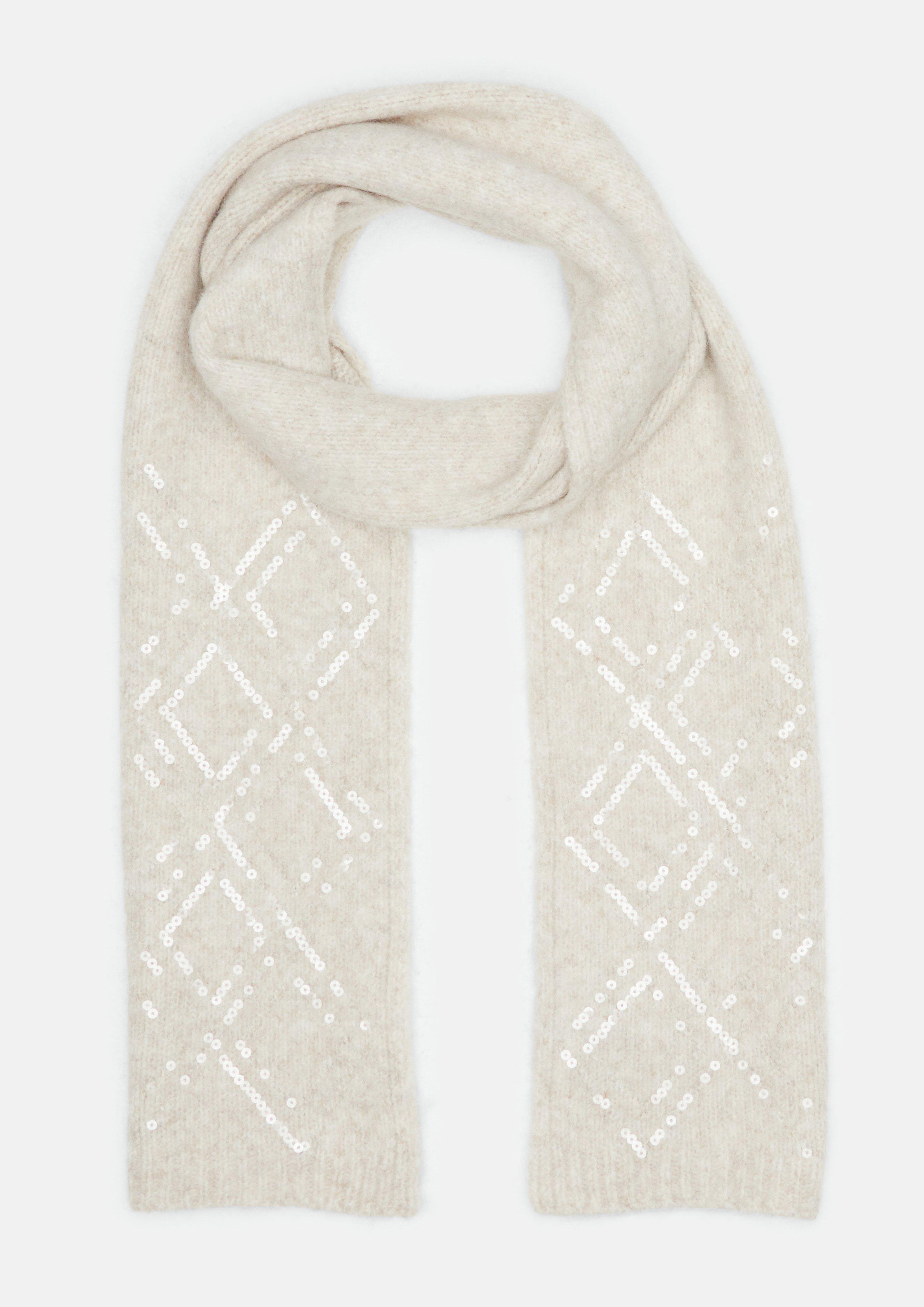 Scarf in light beige by s.Oliver BLACK LABEL
