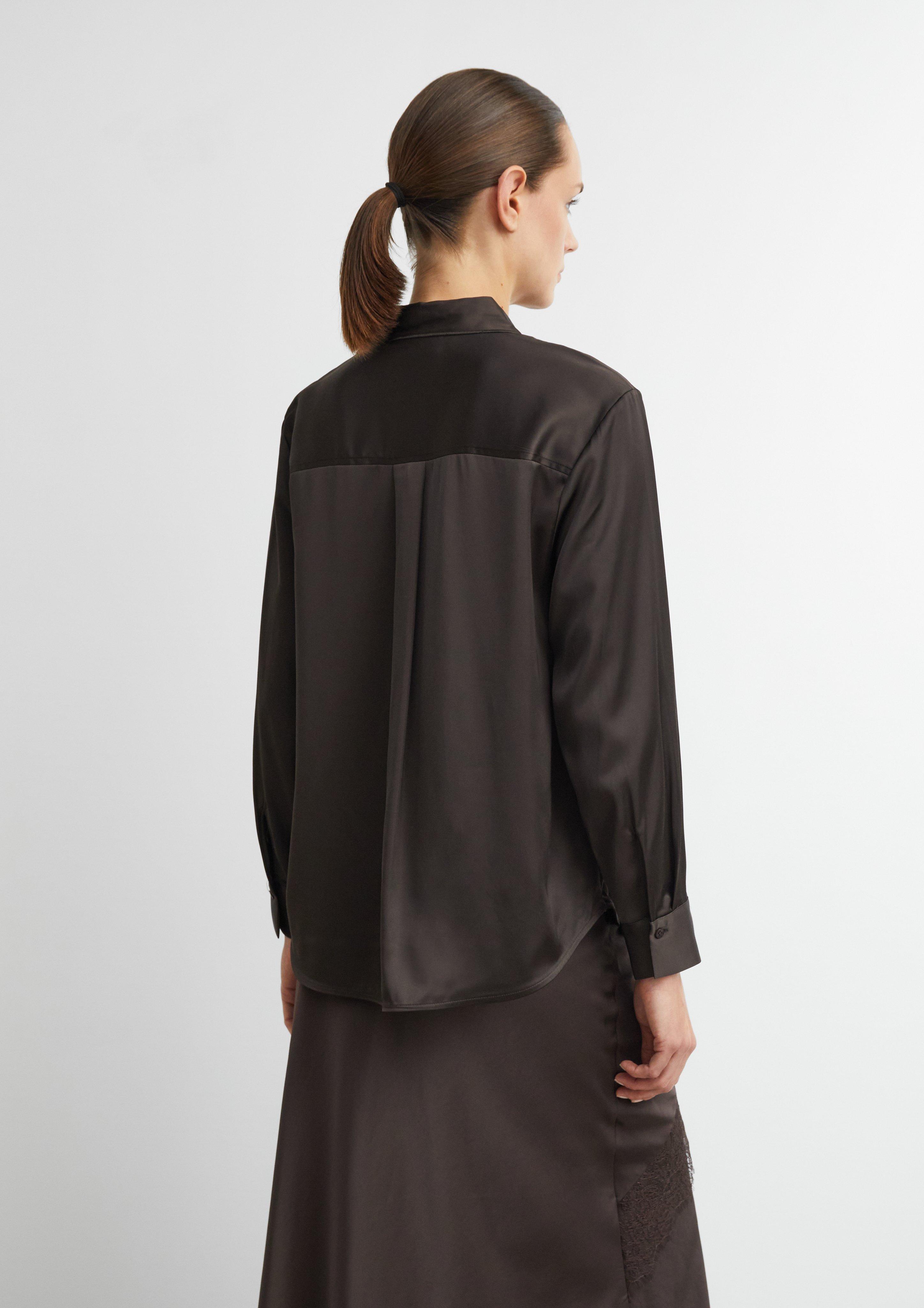 Bluse in braun von COMMA