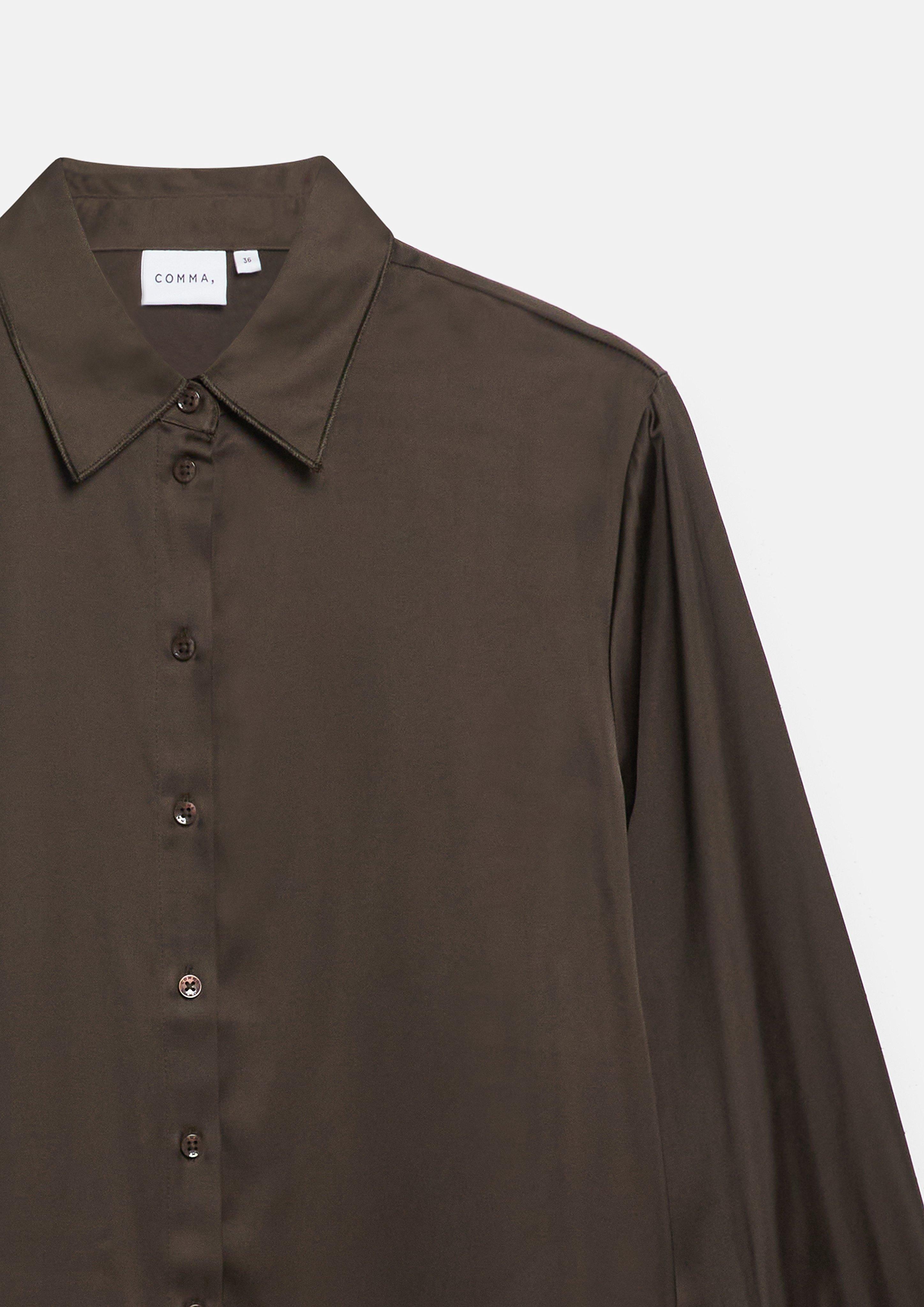 Bluse in braun von COMMA