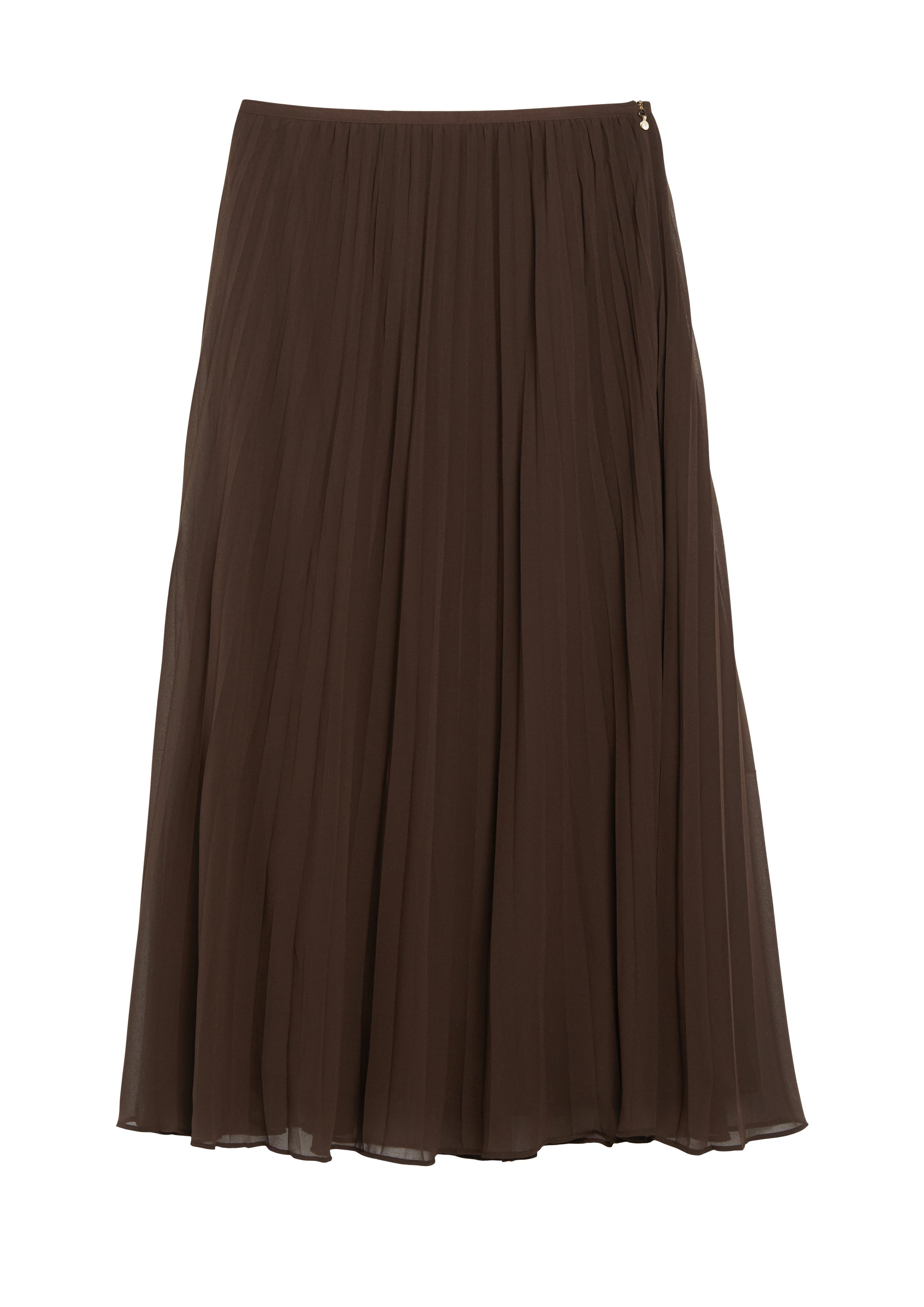 Geplooide chiffonrok