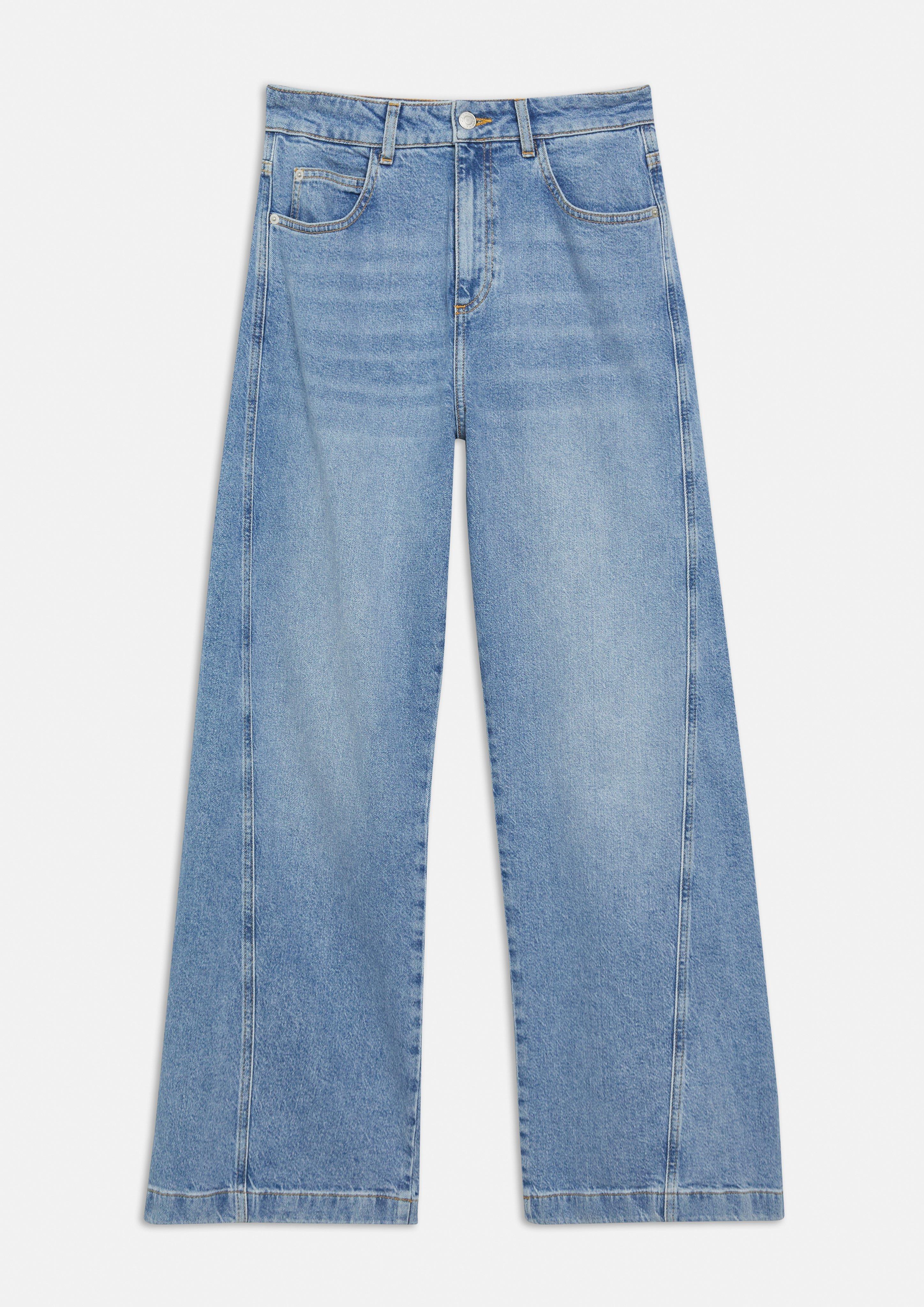 Pantalon en jean en bleu clair de COMMA