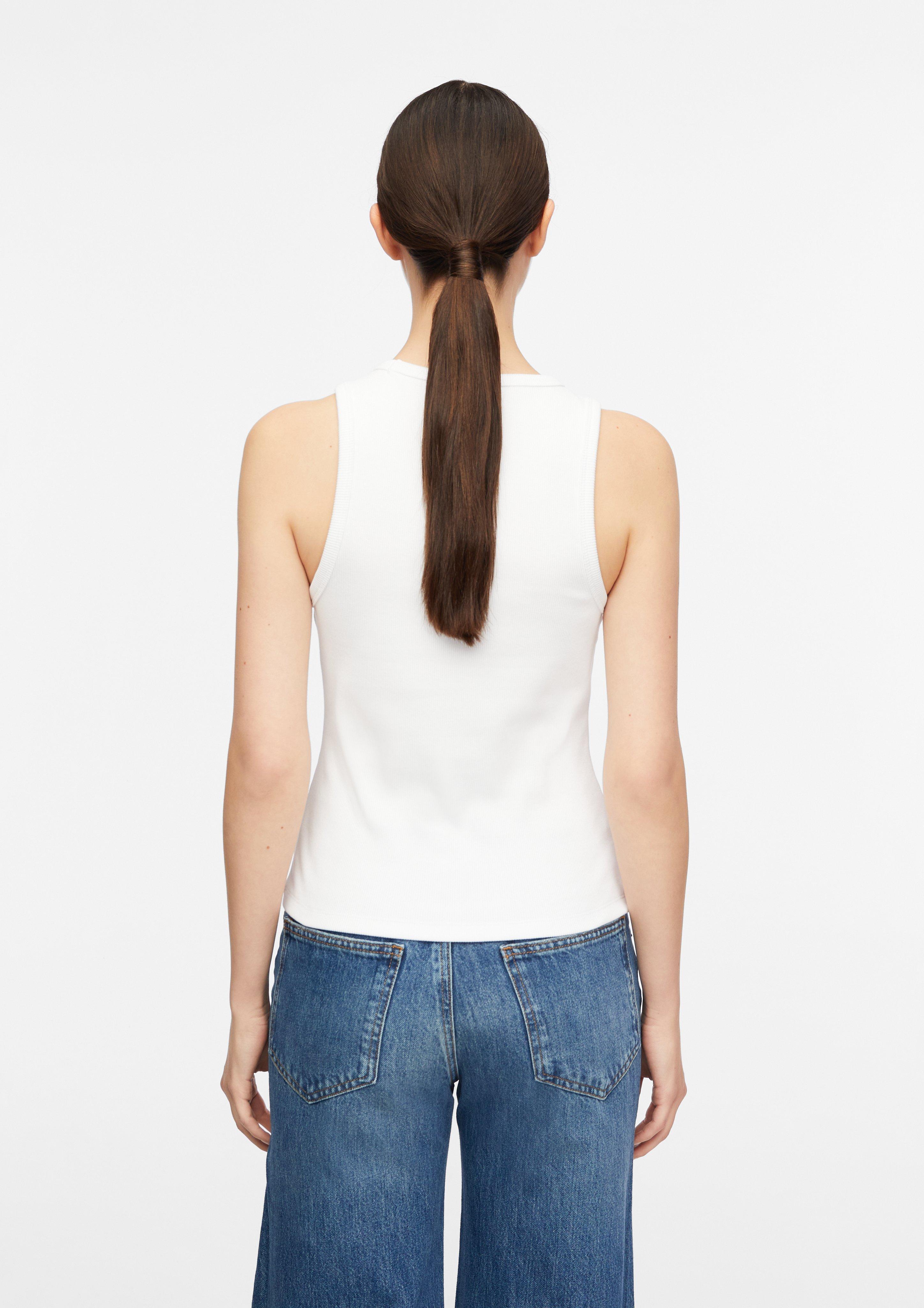 T-Shirt in white by COMMA