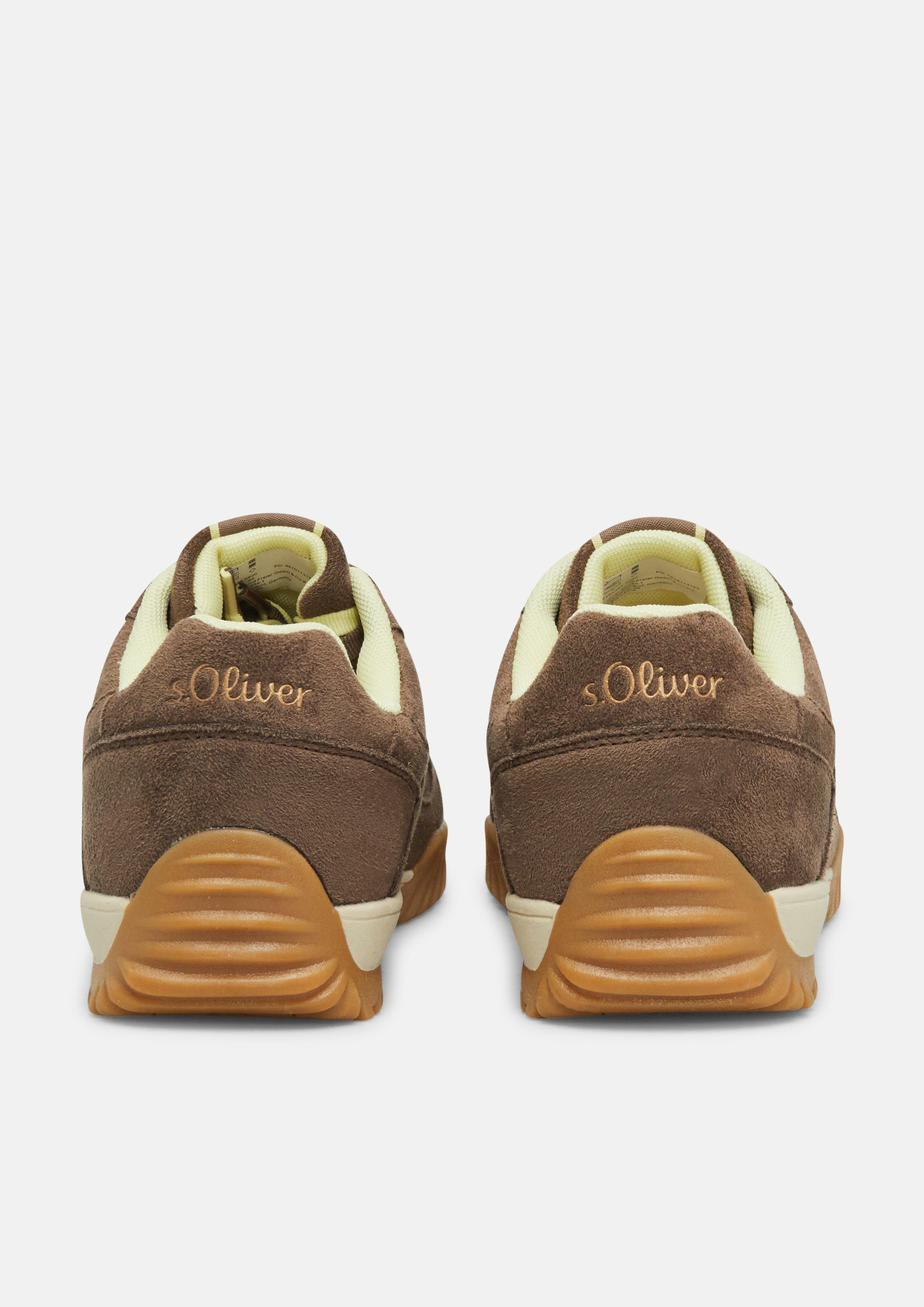 Femmes Sneakers en brun de s.Oliver