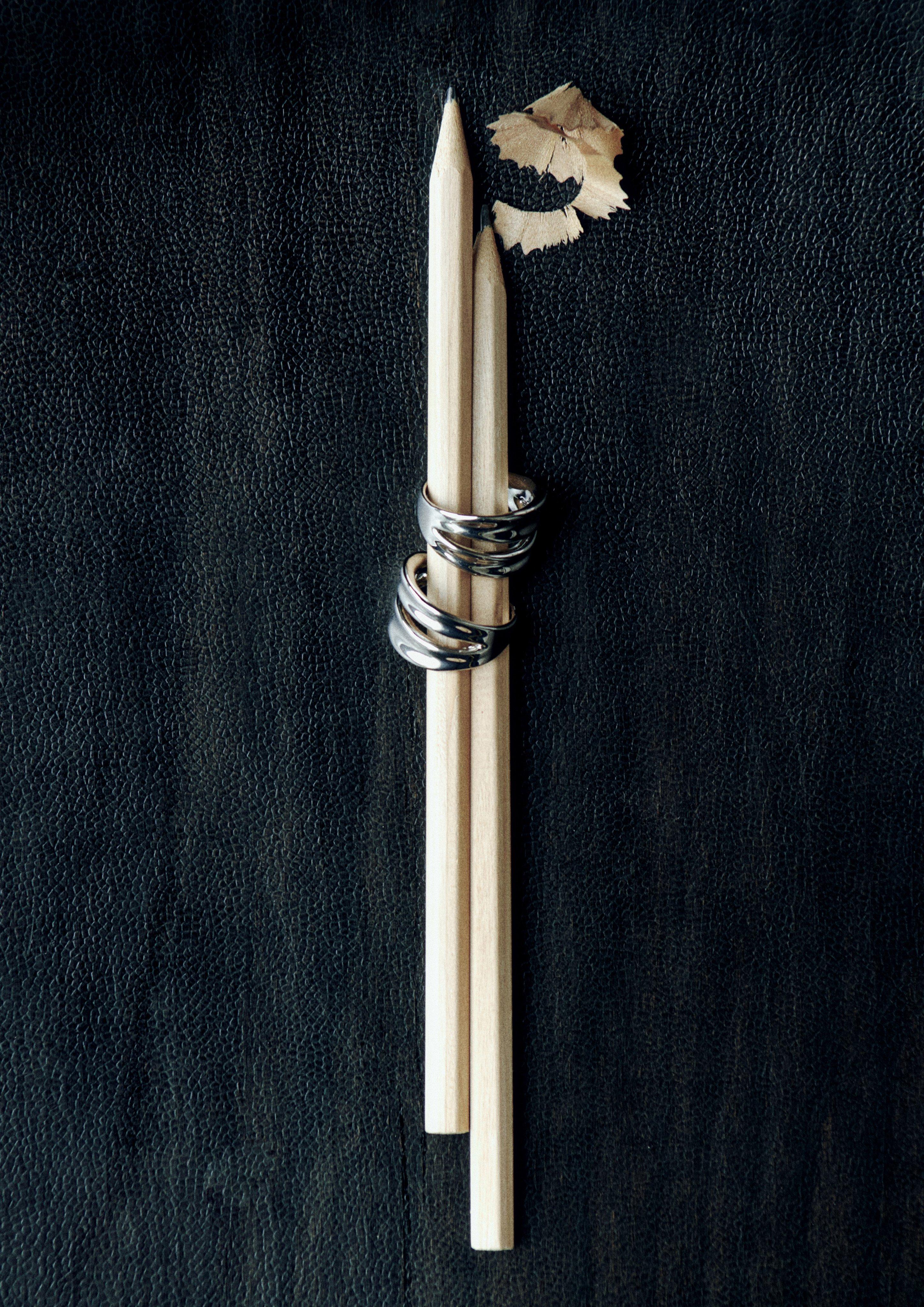Mode Ring in silber von COMMA