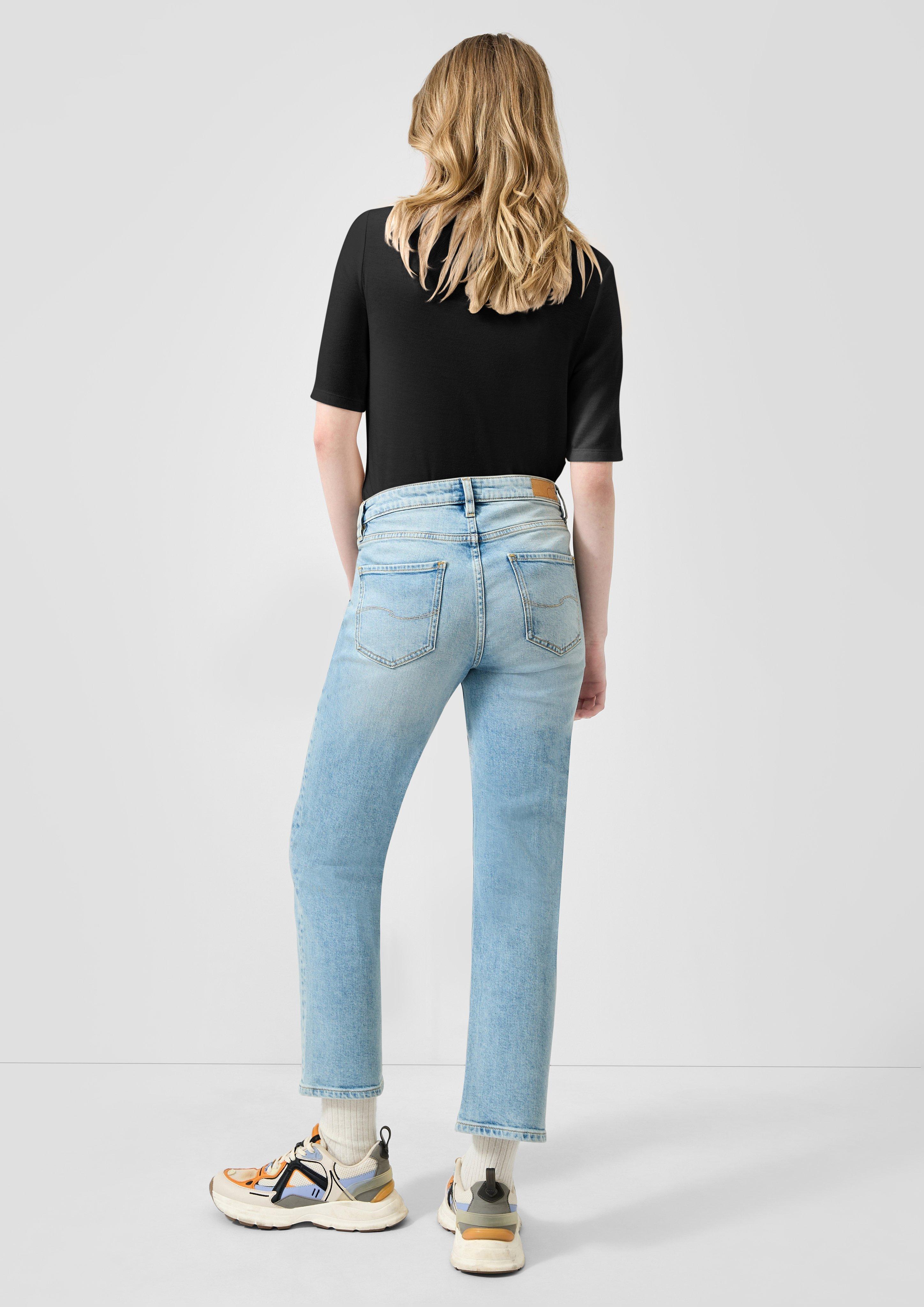Femmes T-shirt en noir de QS
