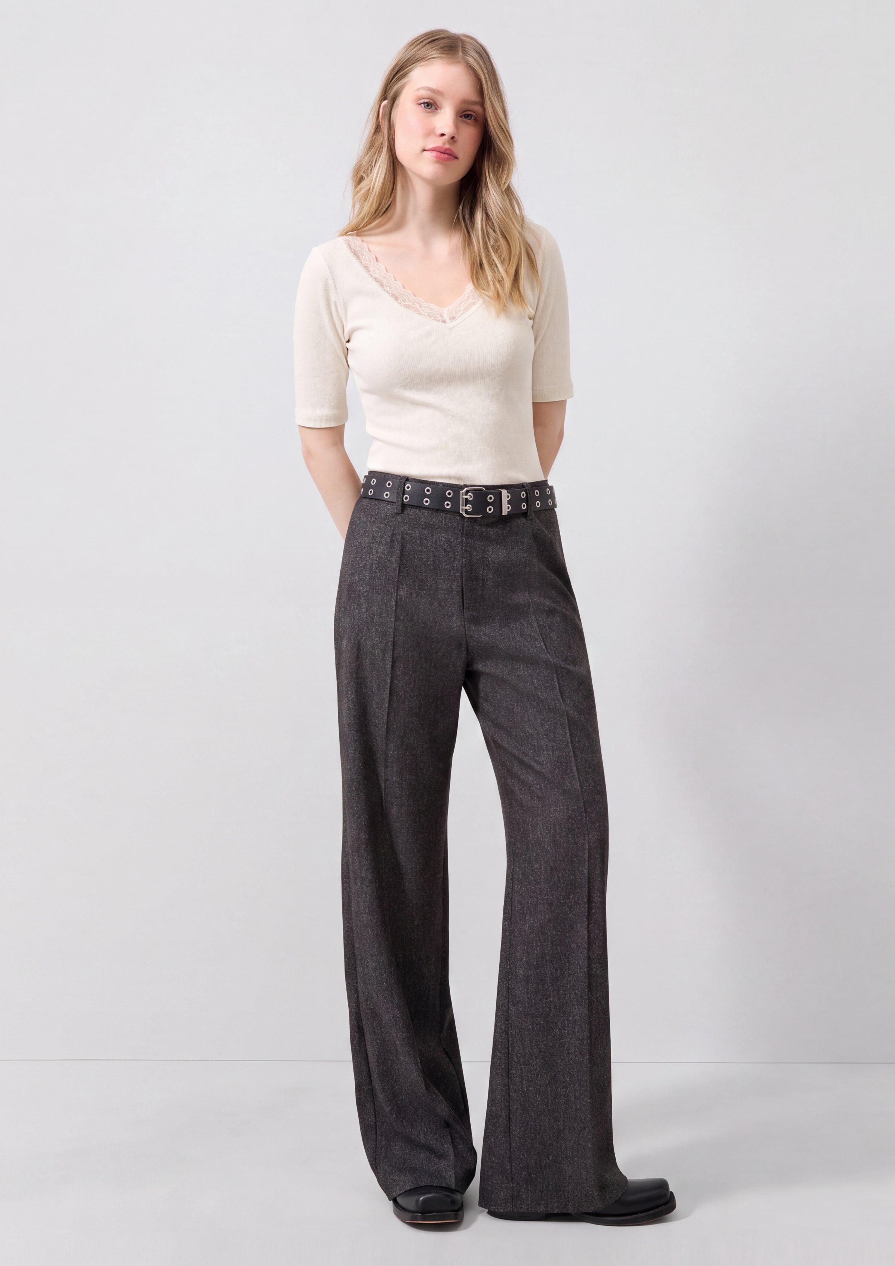 Damen T-Shirt in beige von QS