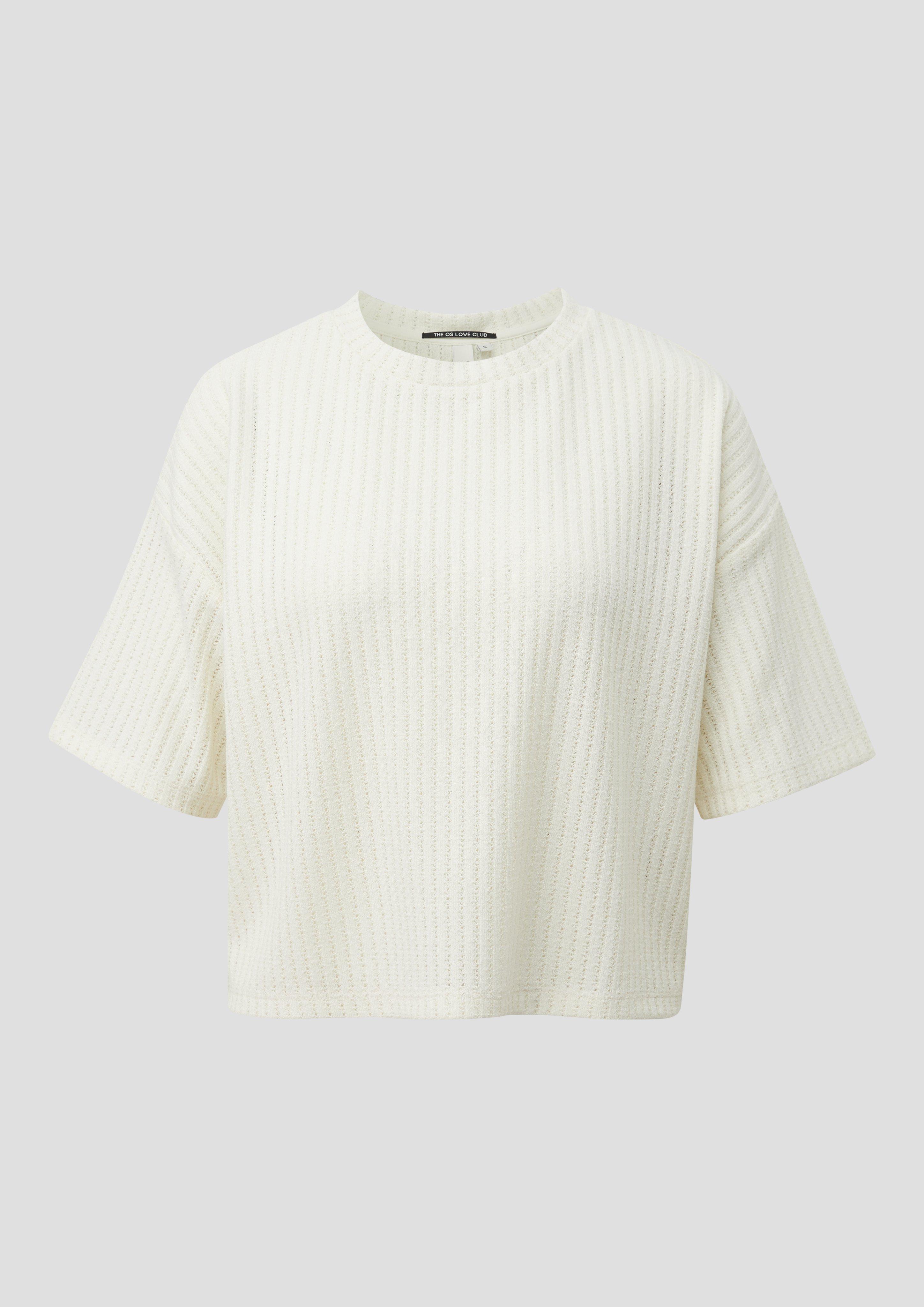 Femmes T-Shirt en crème de QS