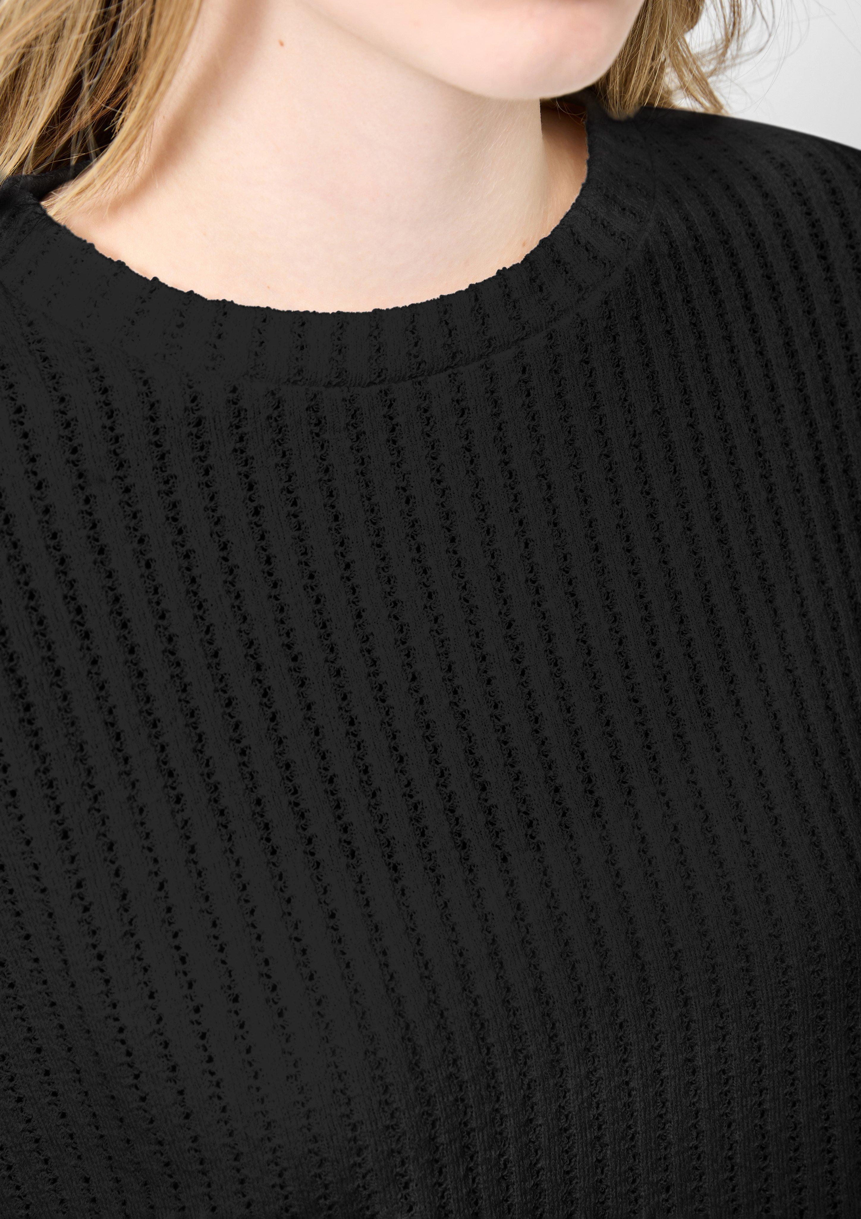 Femmes T-Shirt en noir de QS