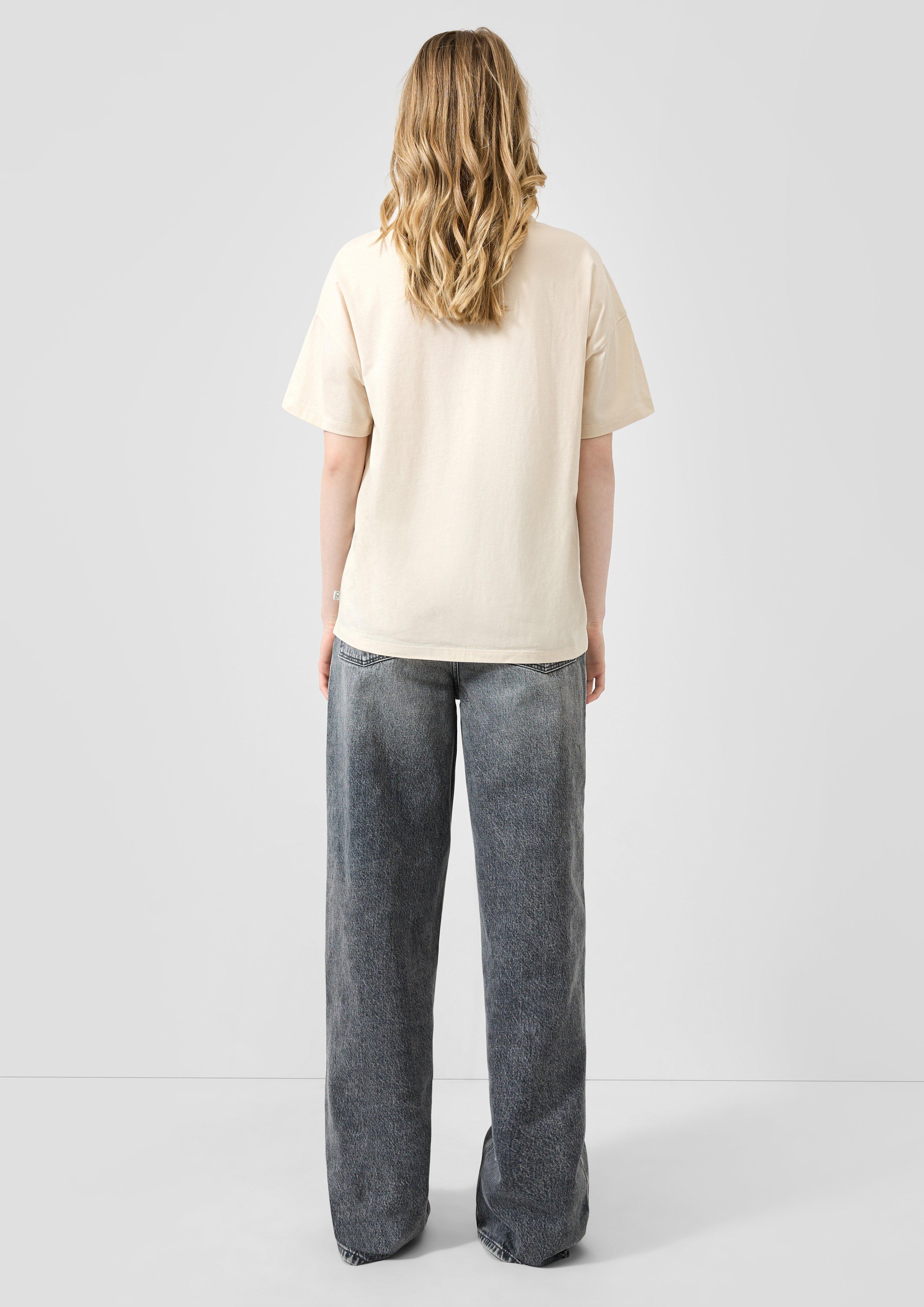 Damen T-Shirt in beige von QS