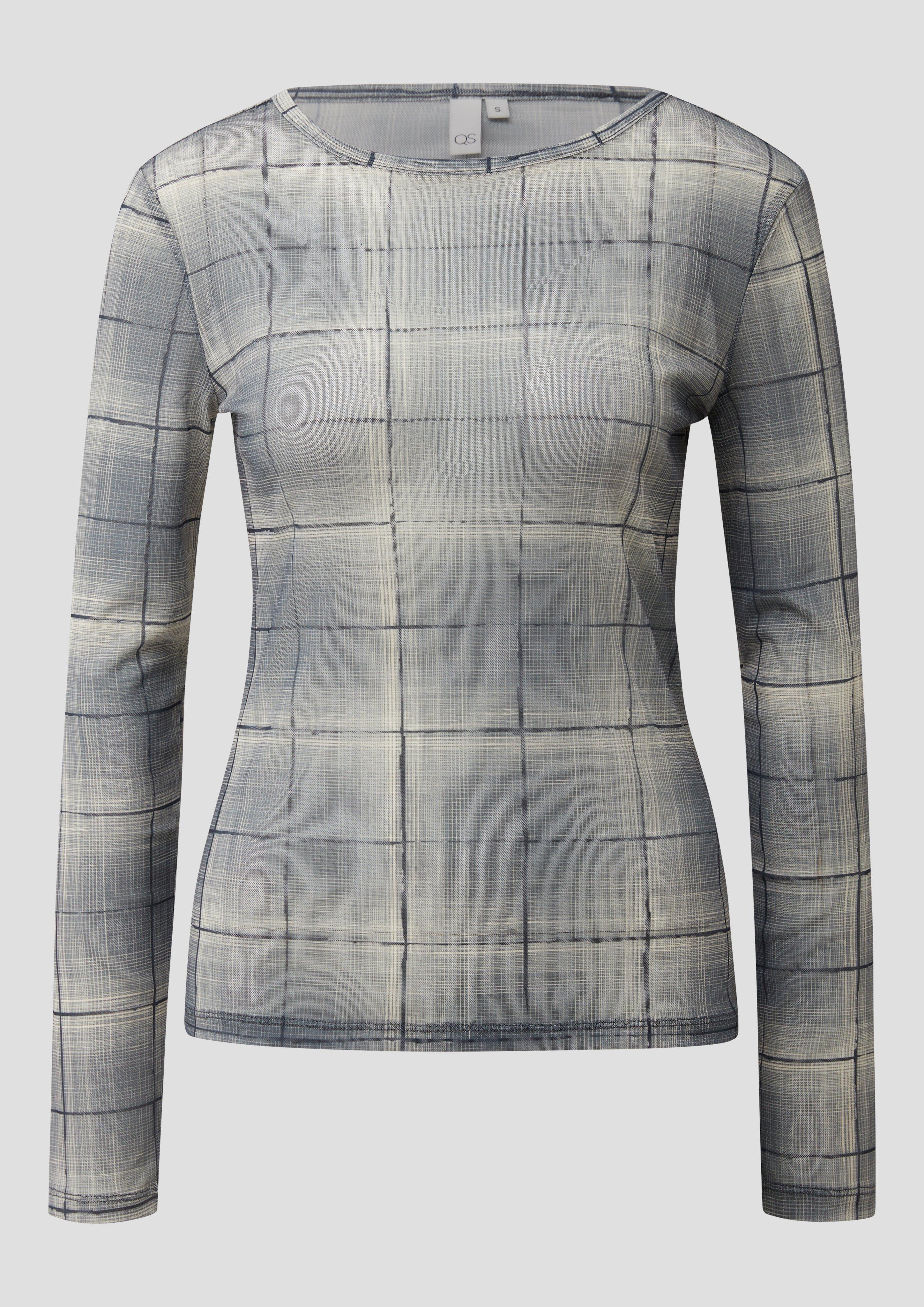 Damen T-Shirt in grau von QS
