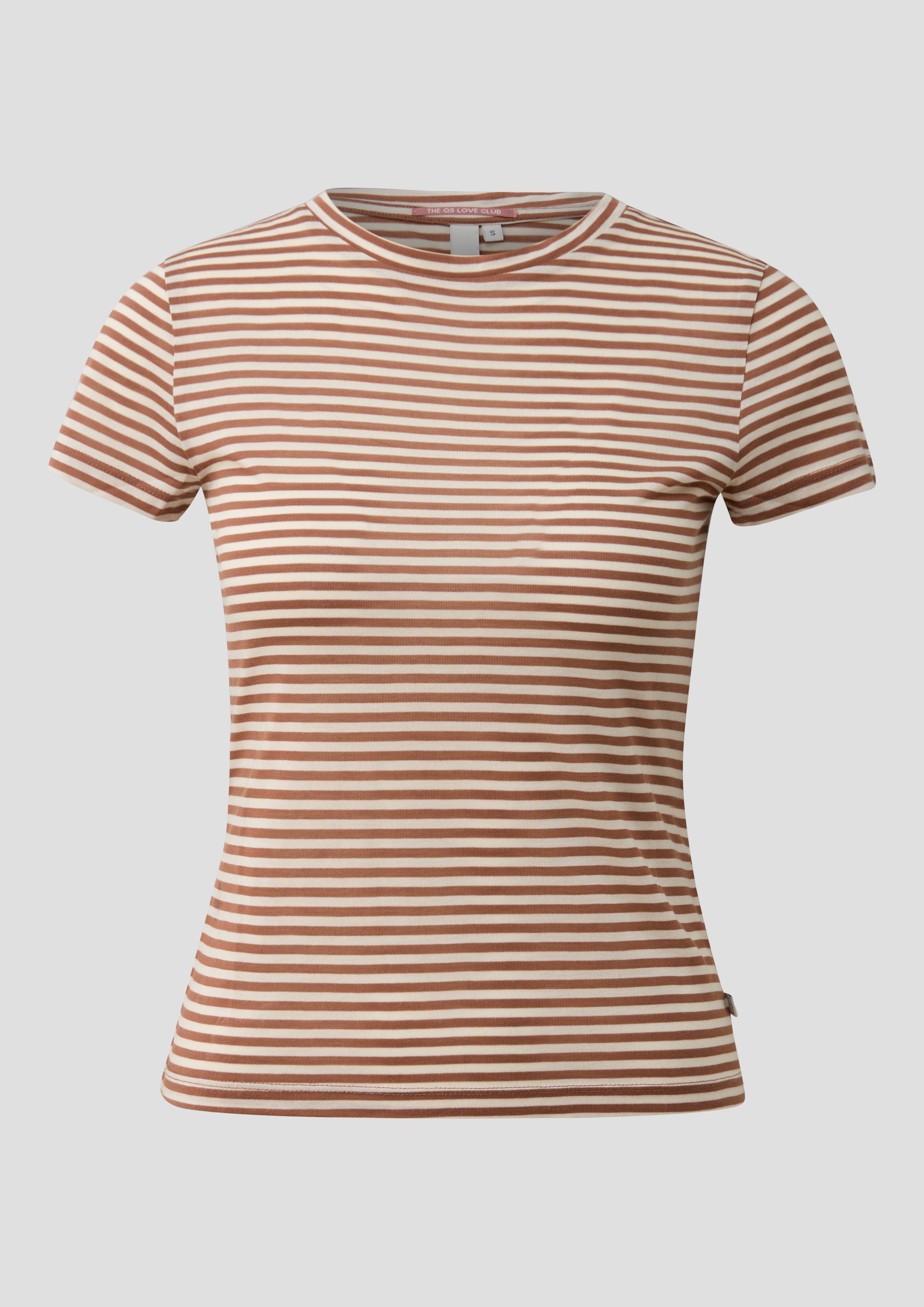 Dames T-shirt in beige van QS
