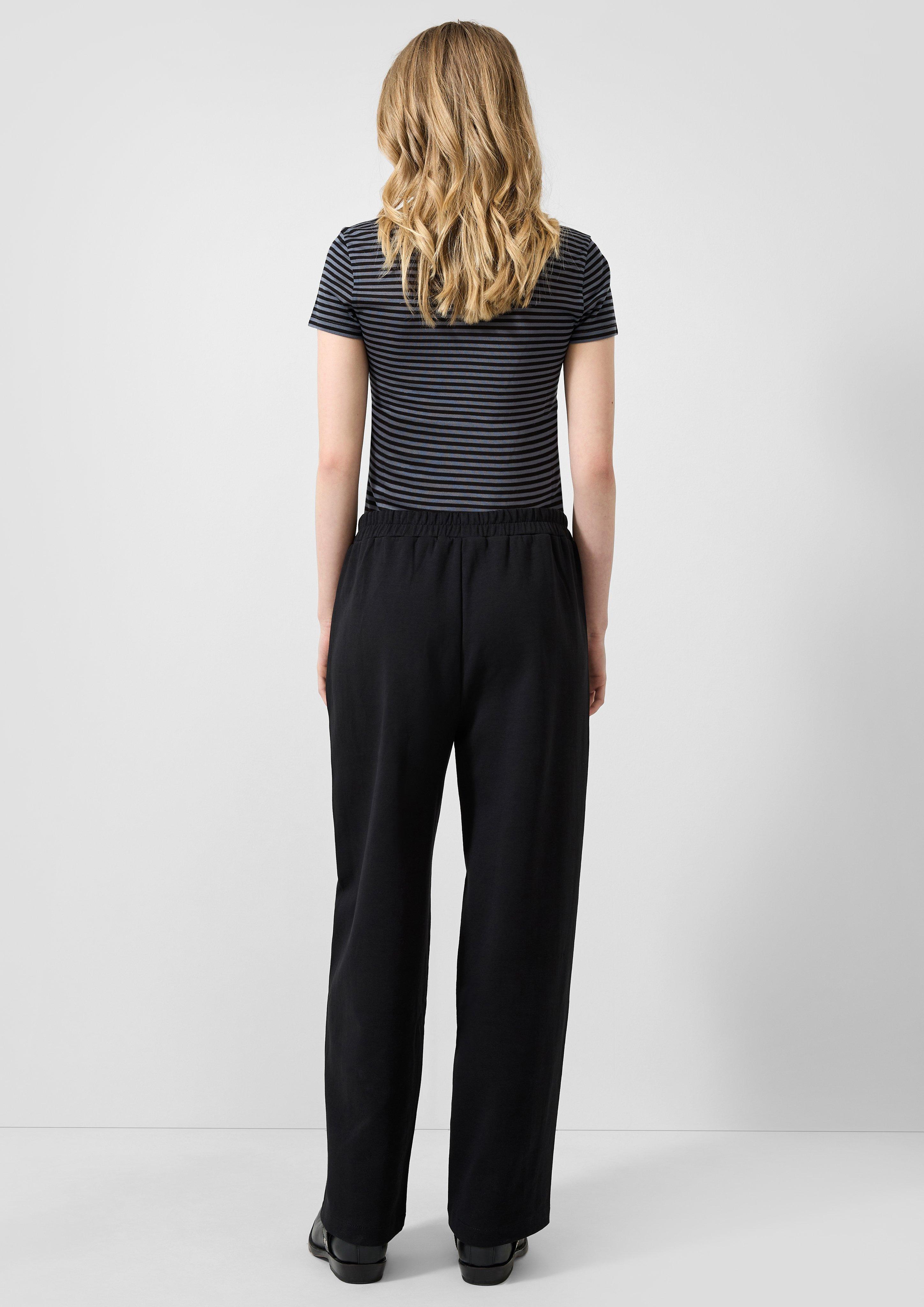 Dames T-shirt in zwart van QS
