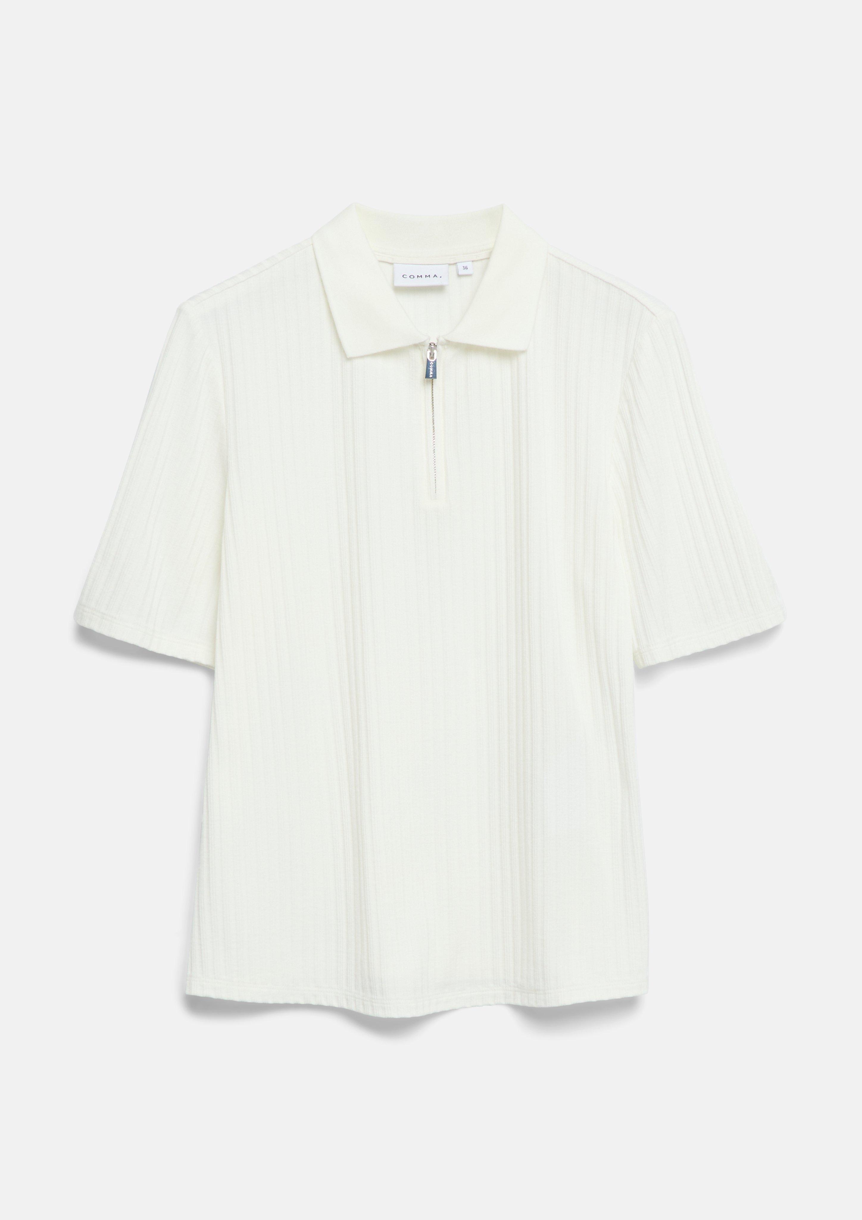 T-Shirt in white by COMMA
