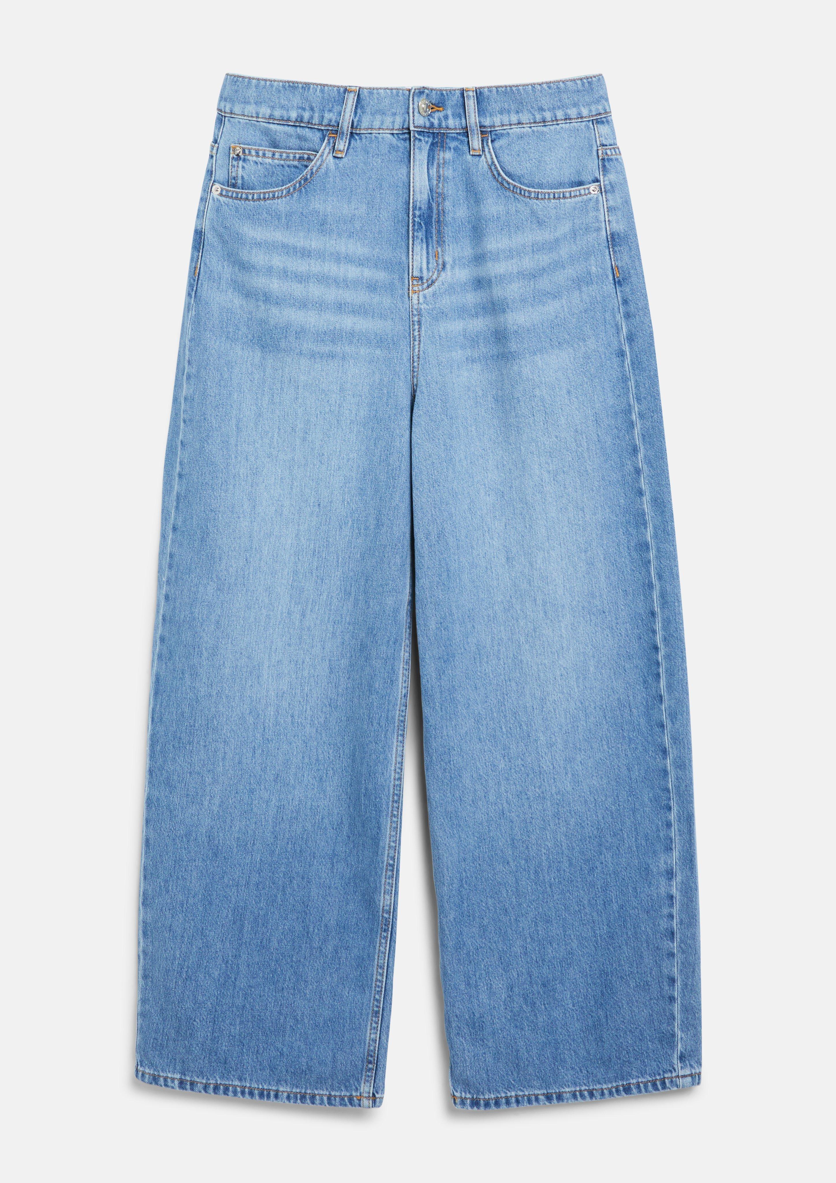 LIZ - Barrel Leg Jeans in blau von COMMA