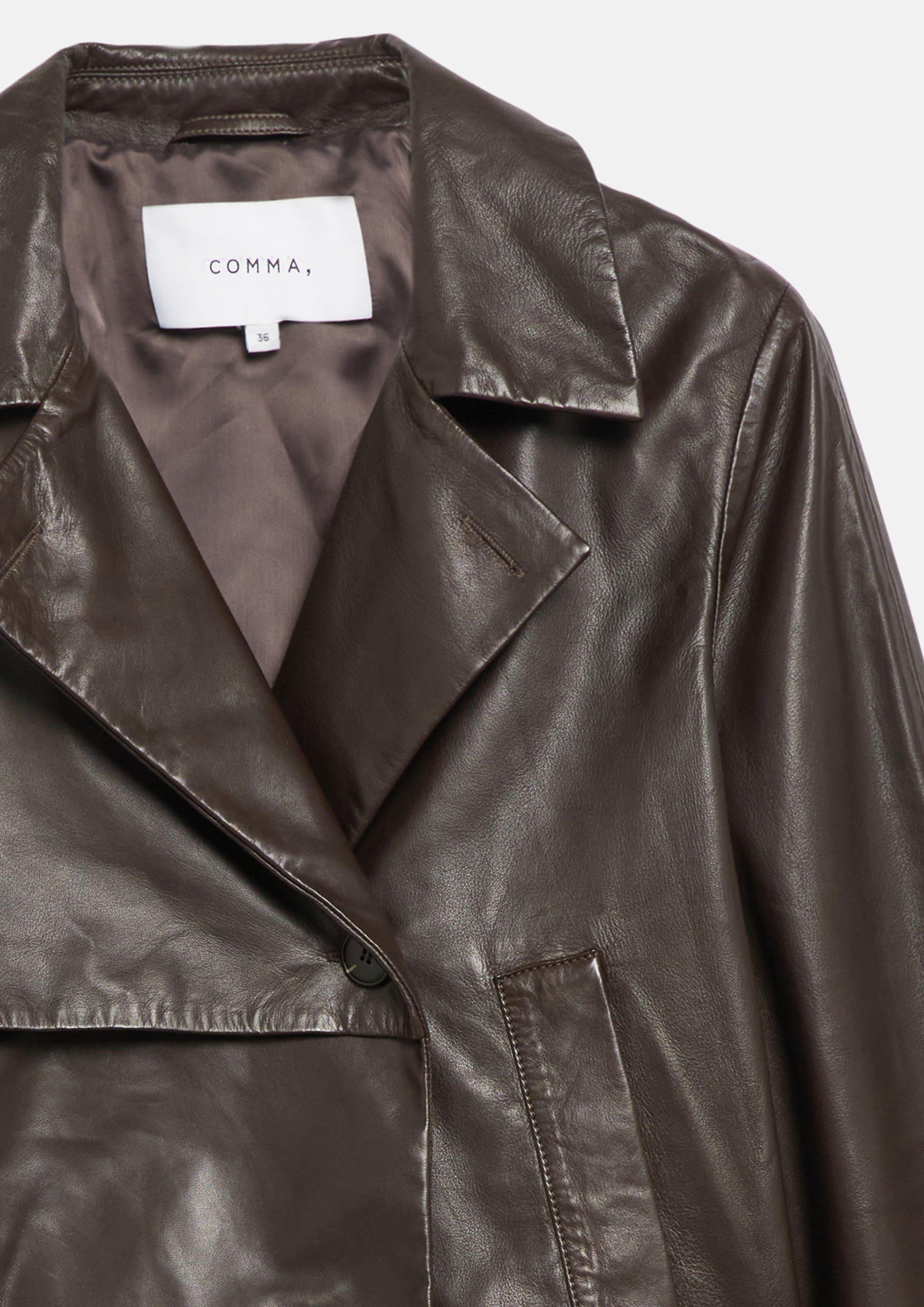 Veste d'intérieur en brun de COMMA