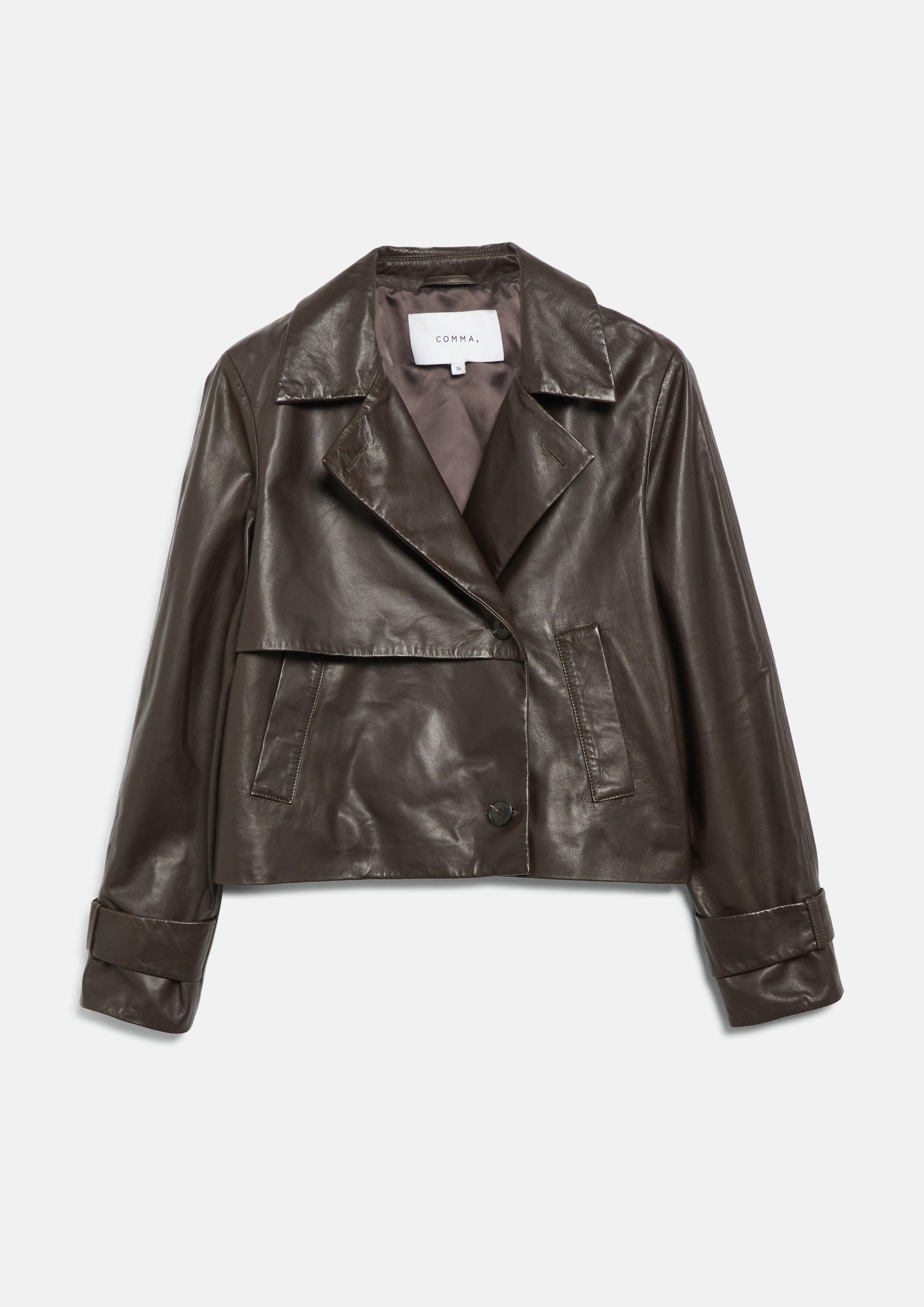 Veste d'intérieur en brun de COMMA