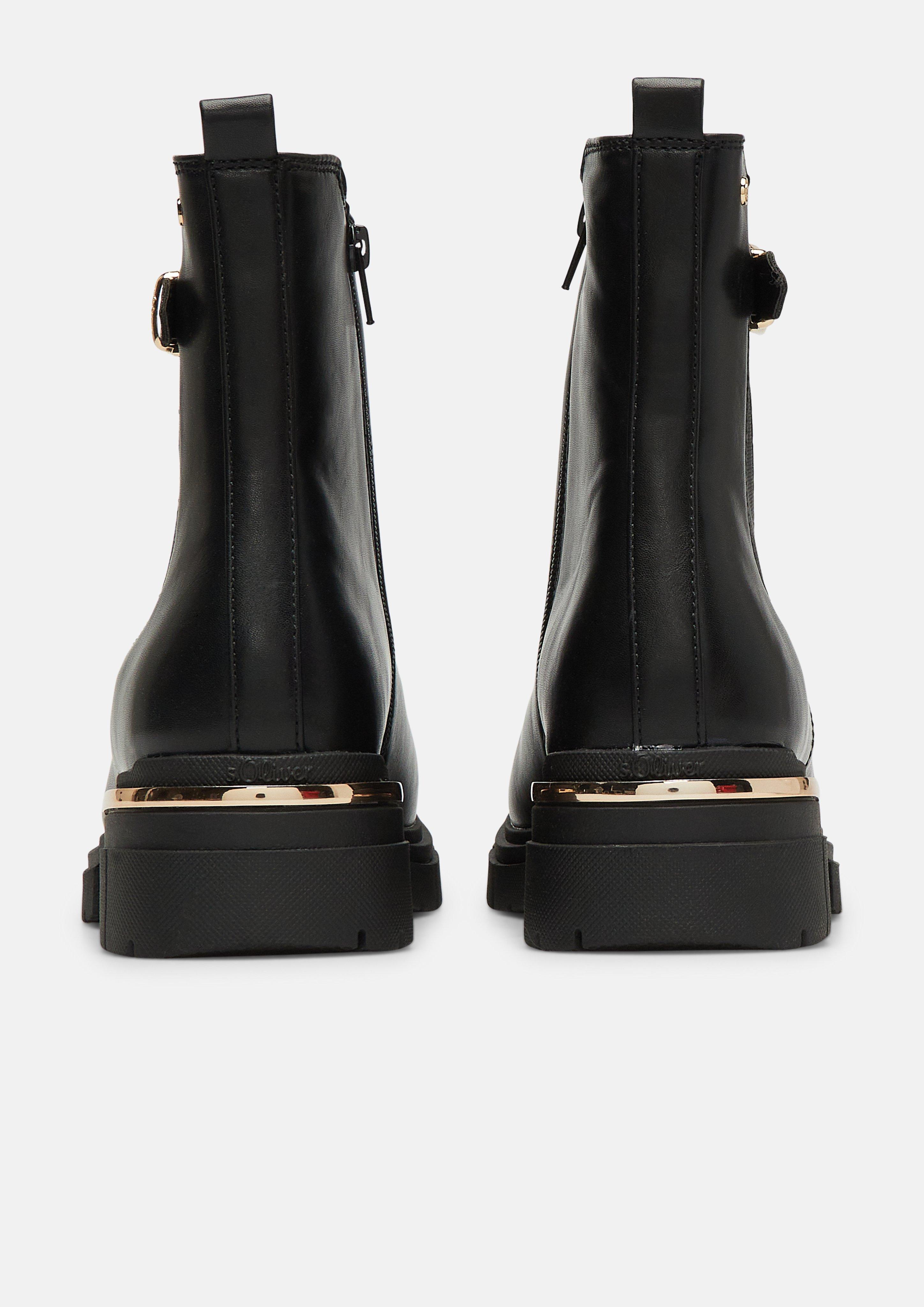 Women Chelsea boots in black by s.Oliver