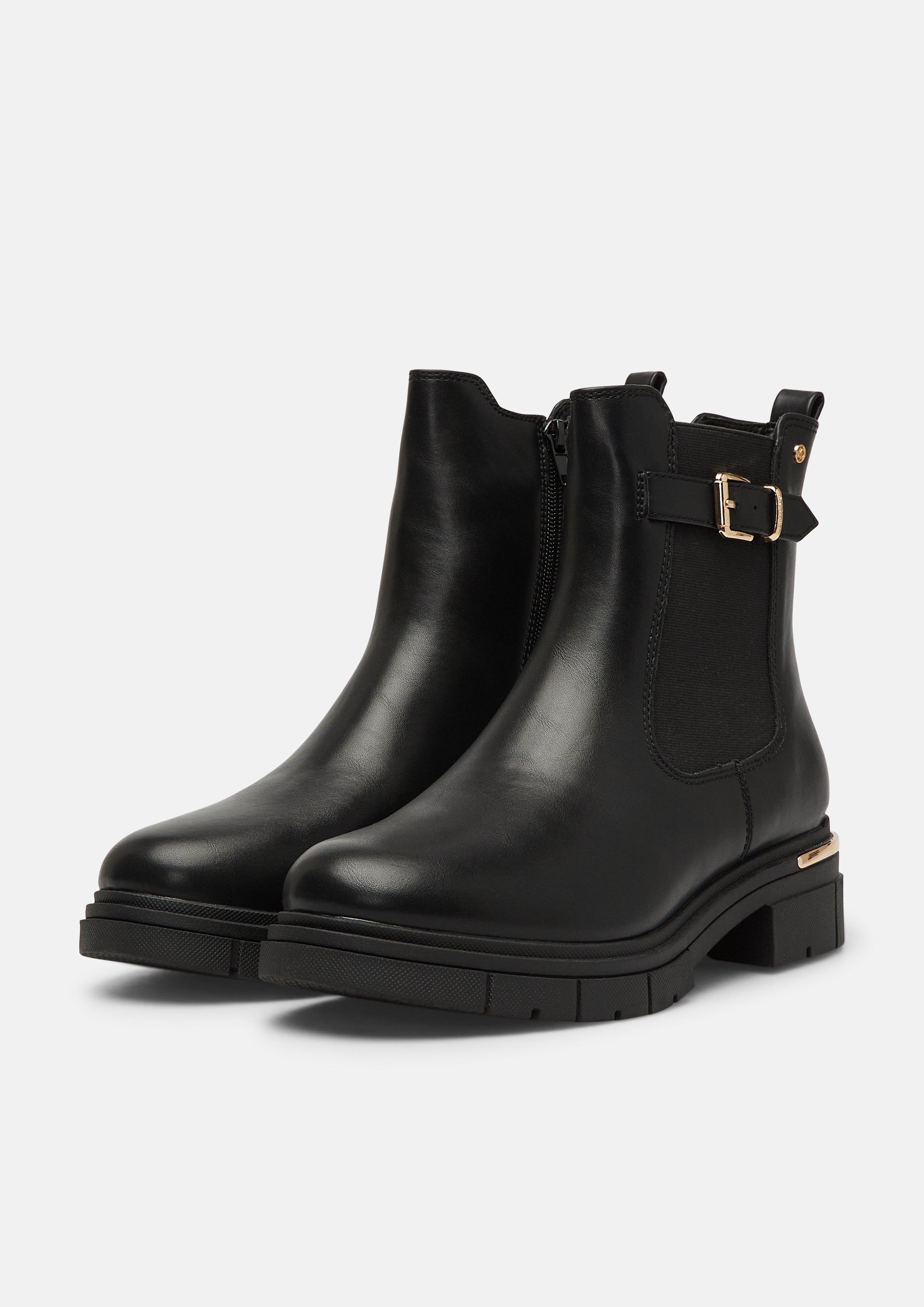Women Chelsea boots in black by s.Oliver