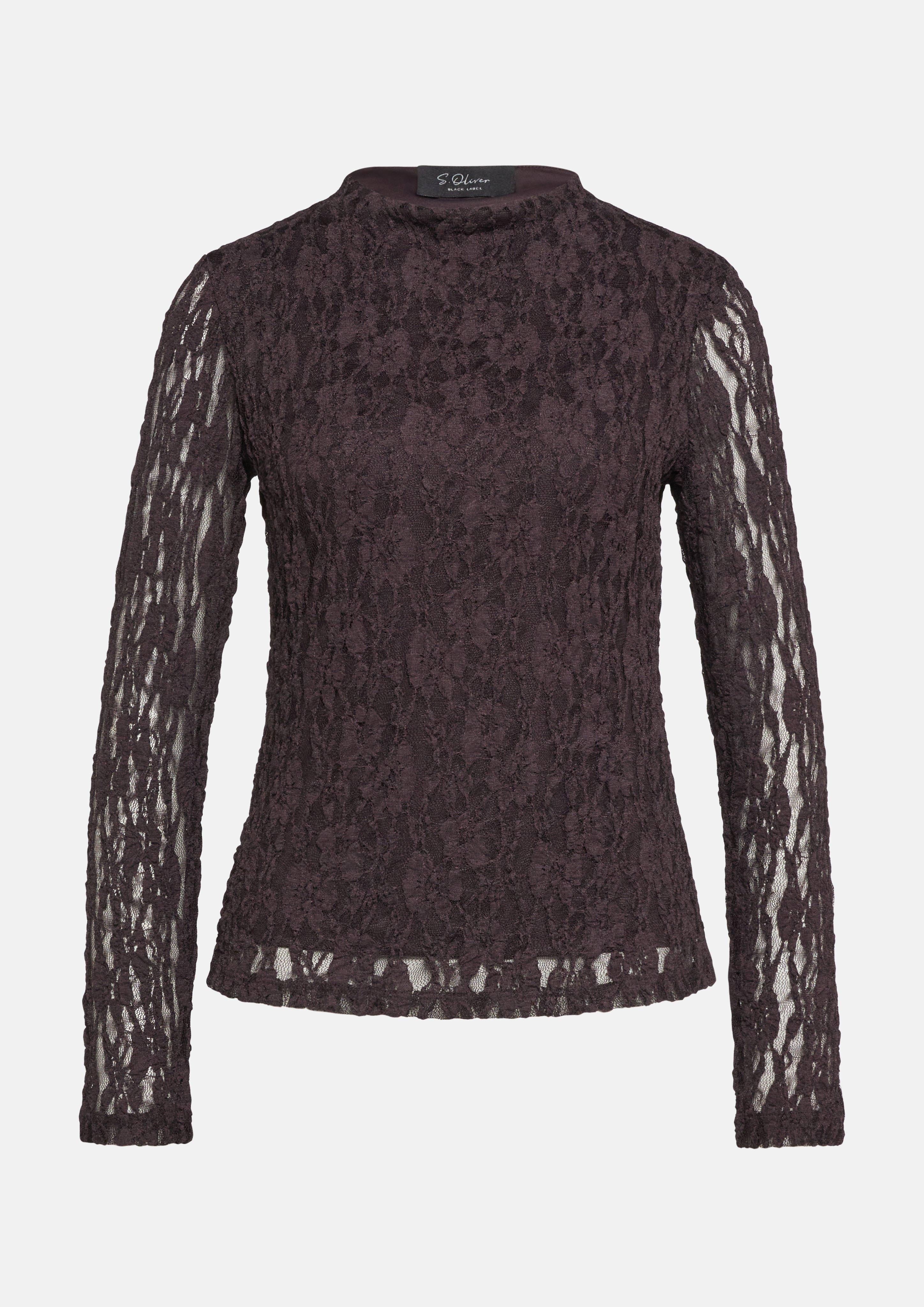 Damen T-Shirt in braun von s.Oliver BLACK LABEL