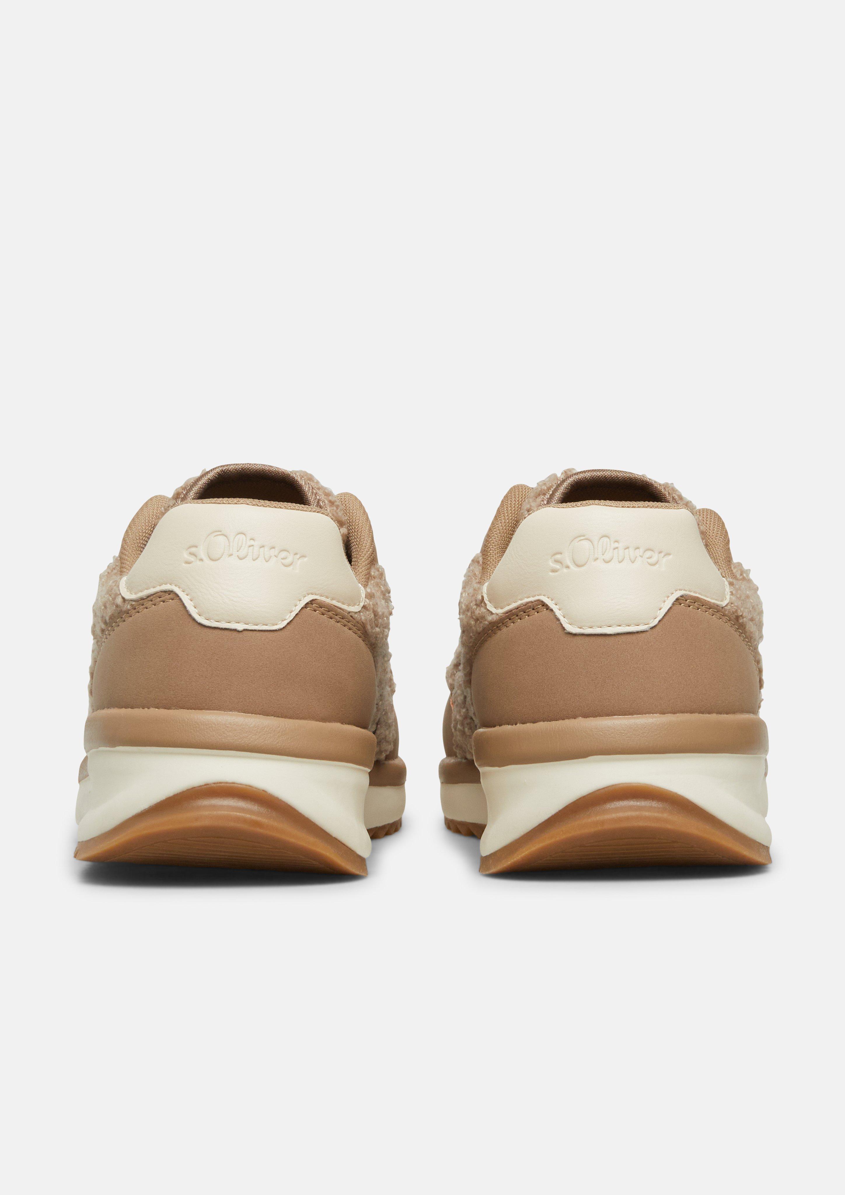Dames Sneaker in beige van s.Oliver