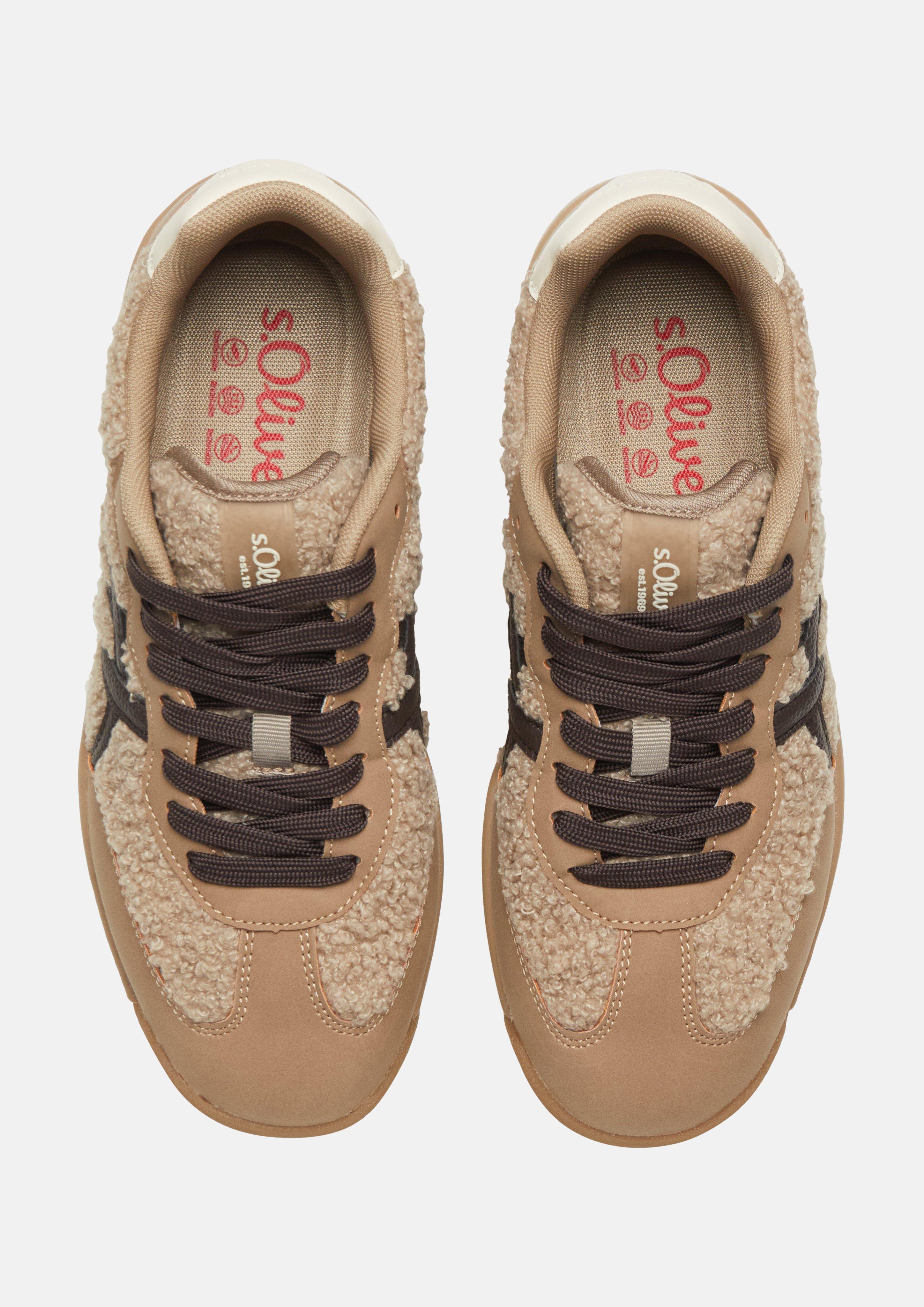 Dames Sneaker in beige van s.Oliver