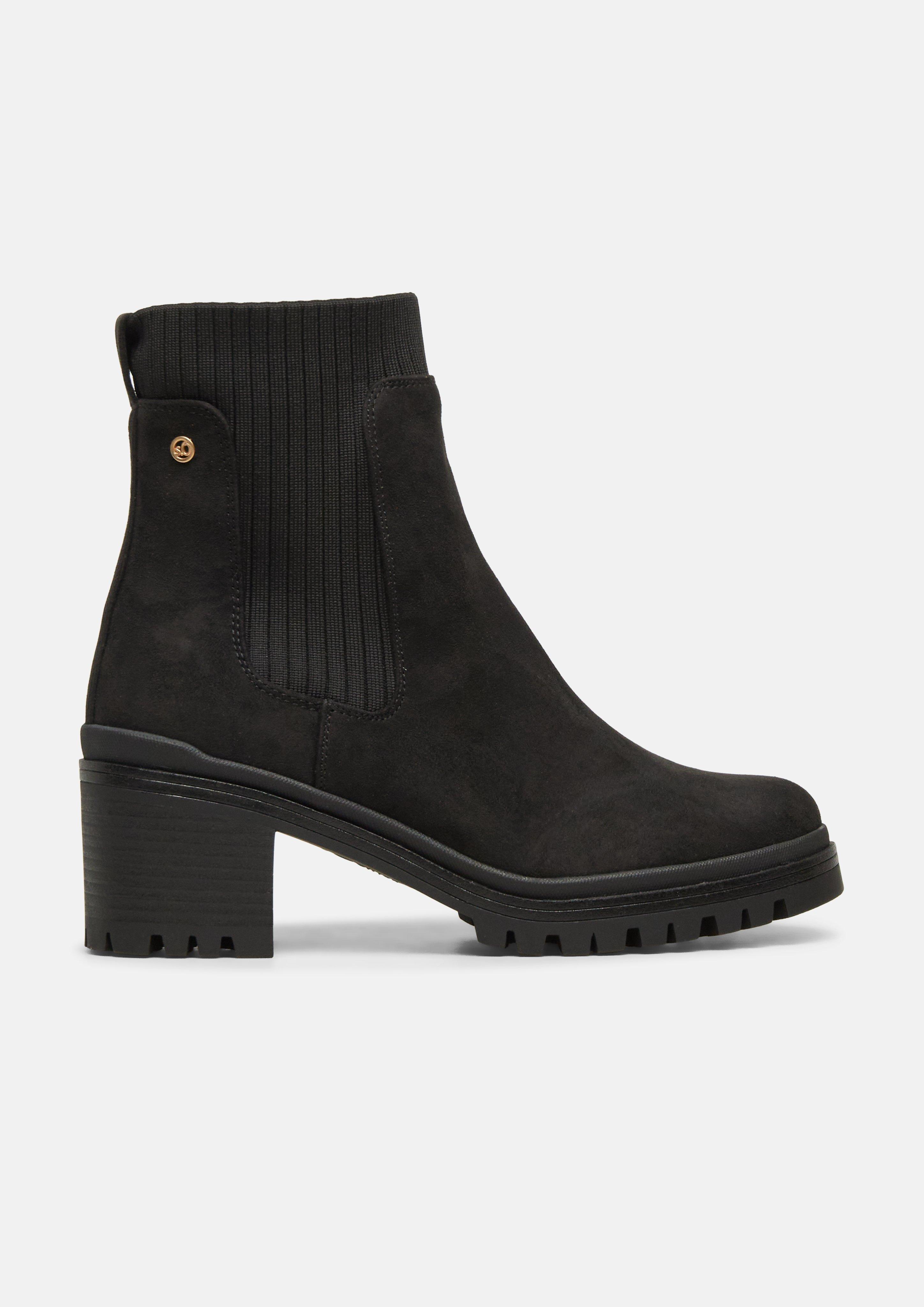 Bottines en noir de s.Oliver