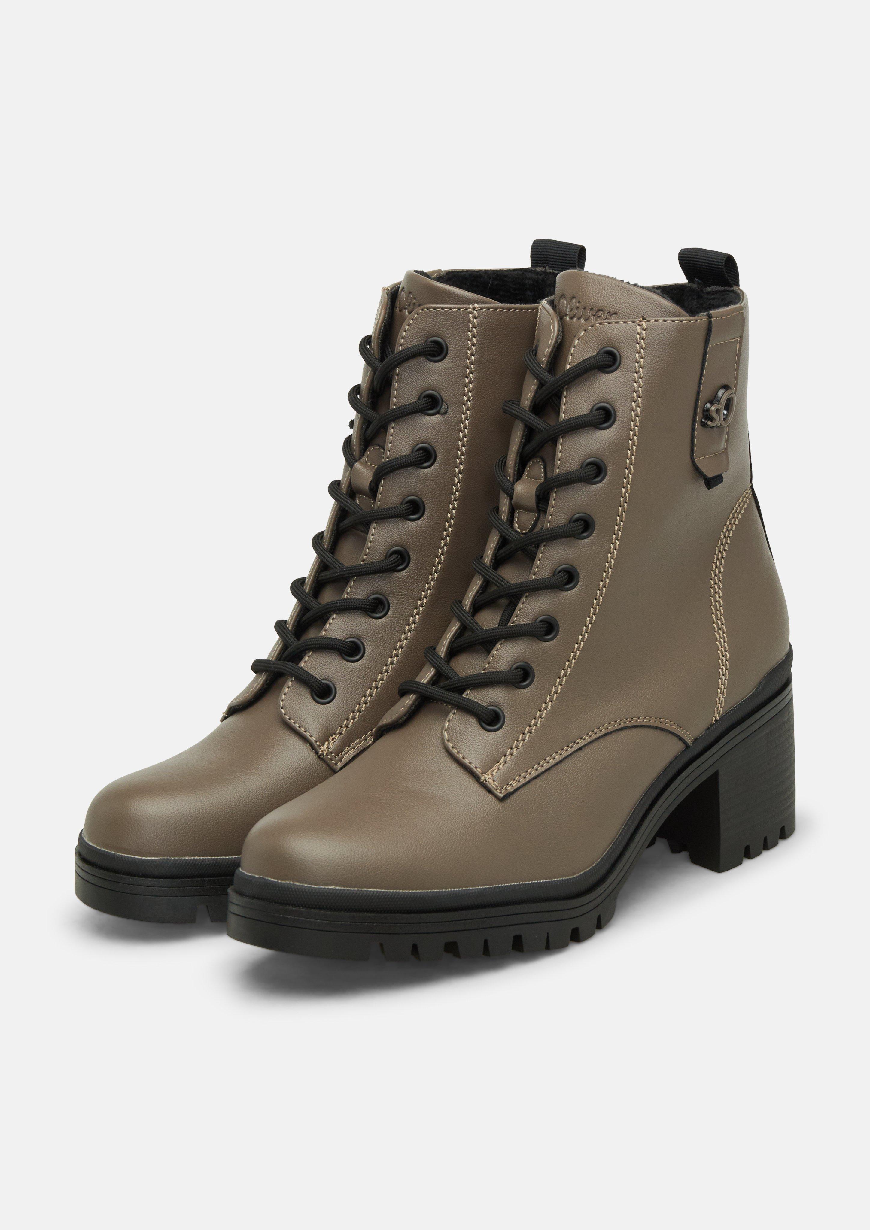 Femmes Bottines en olive de s.Oliver