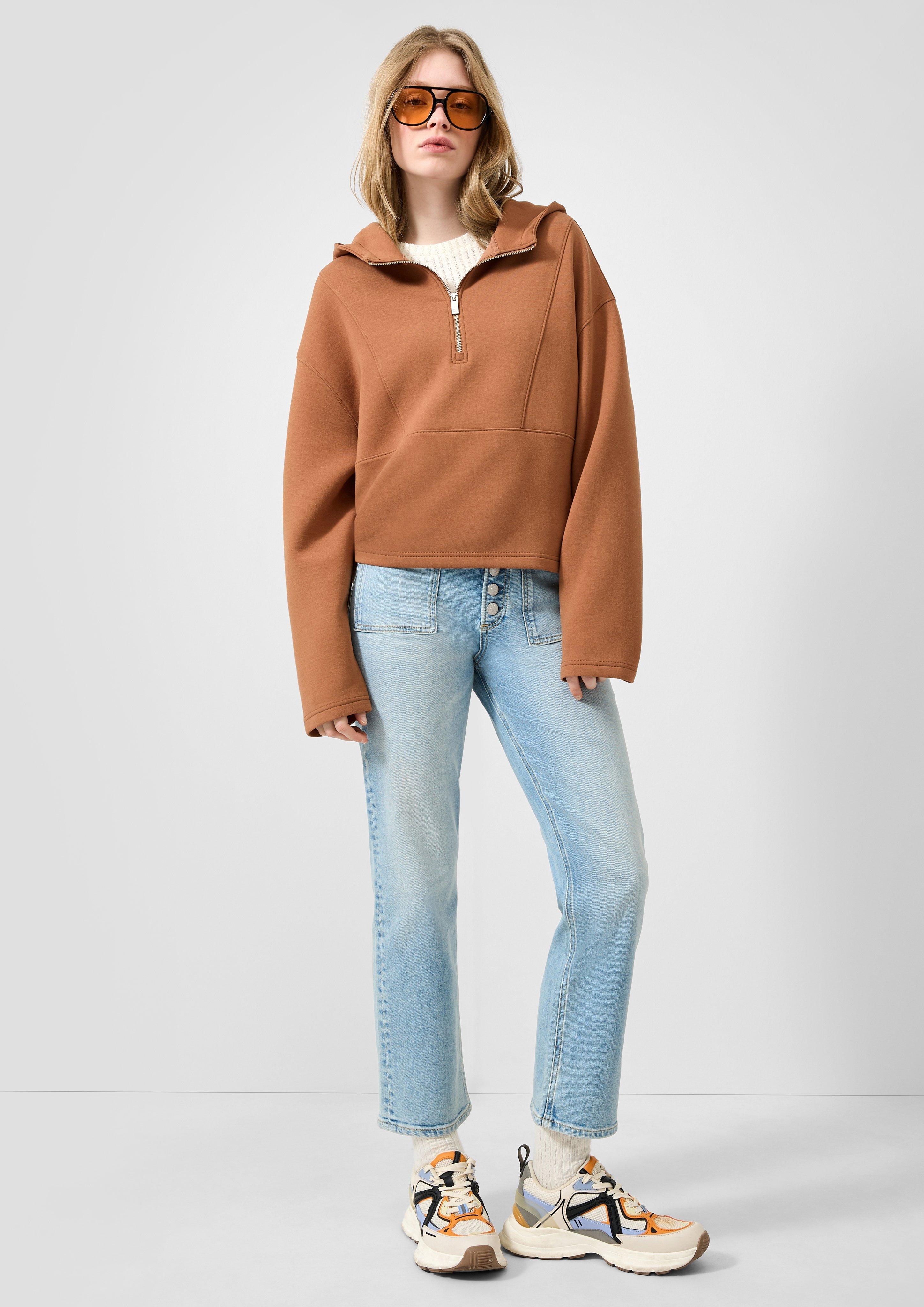 Damen Sweatshirt in braun von QS
