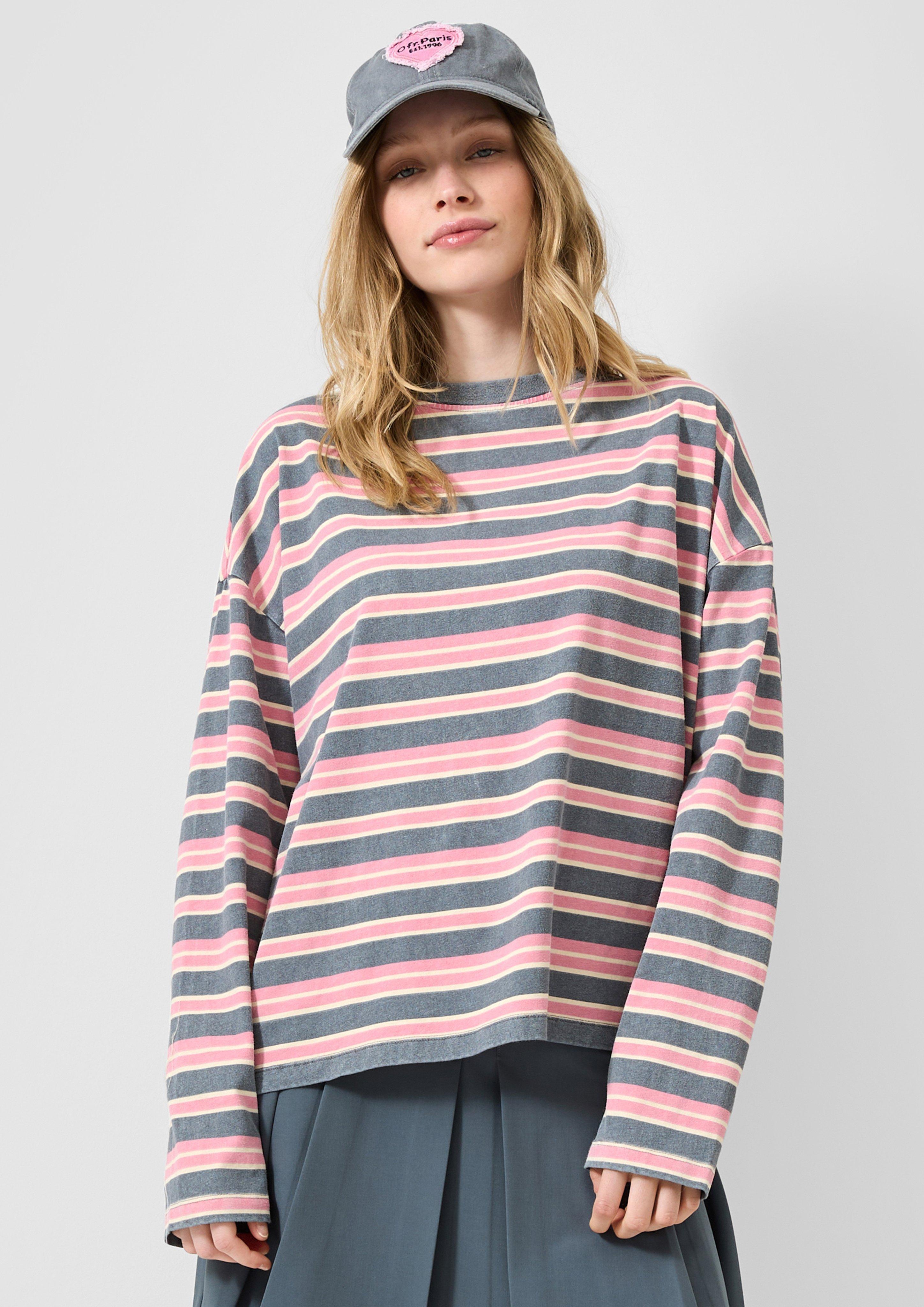 Damen T-Shirt in grau von QS