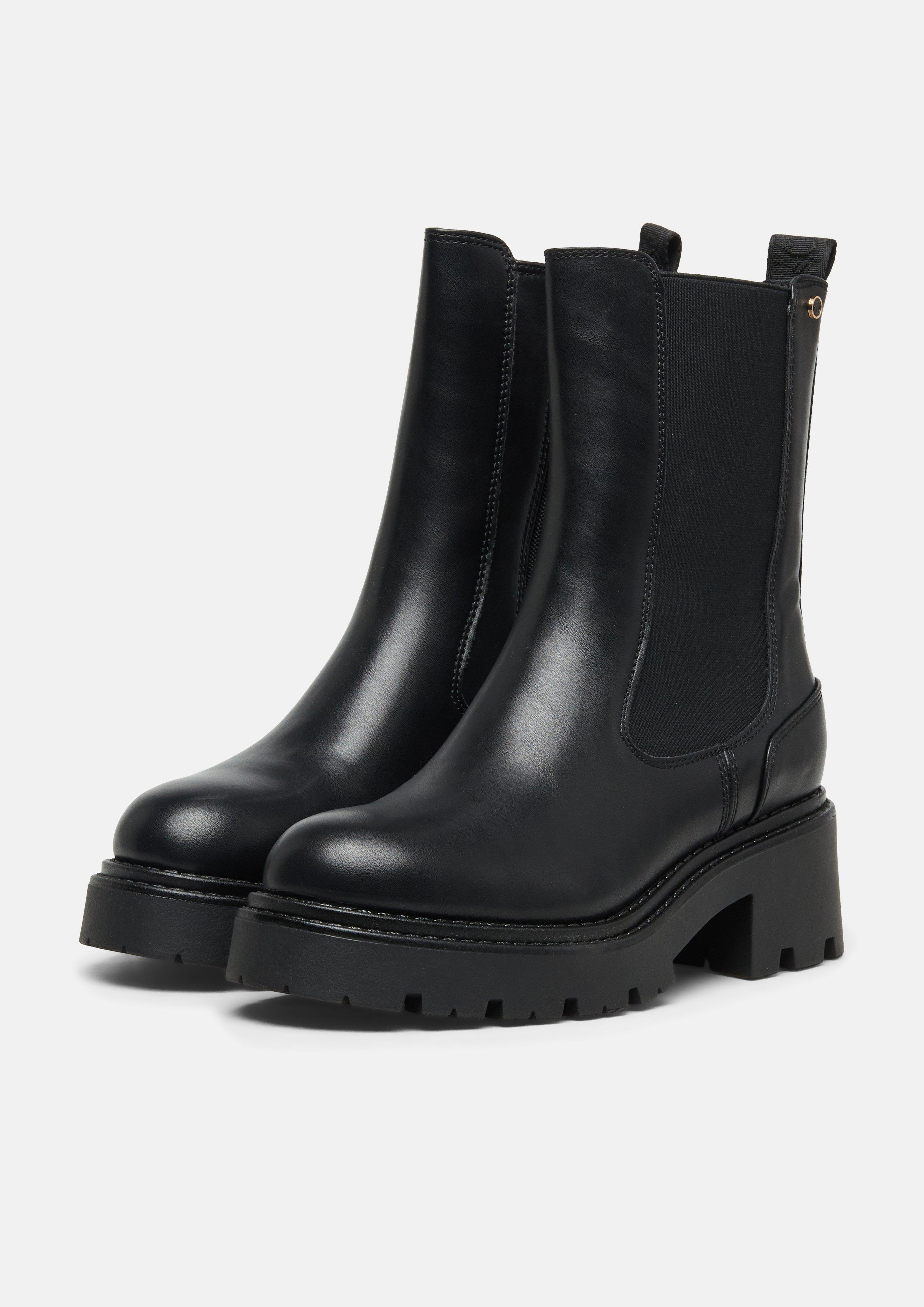 Femmes Bottines Chelsea en noir de s.Oliver