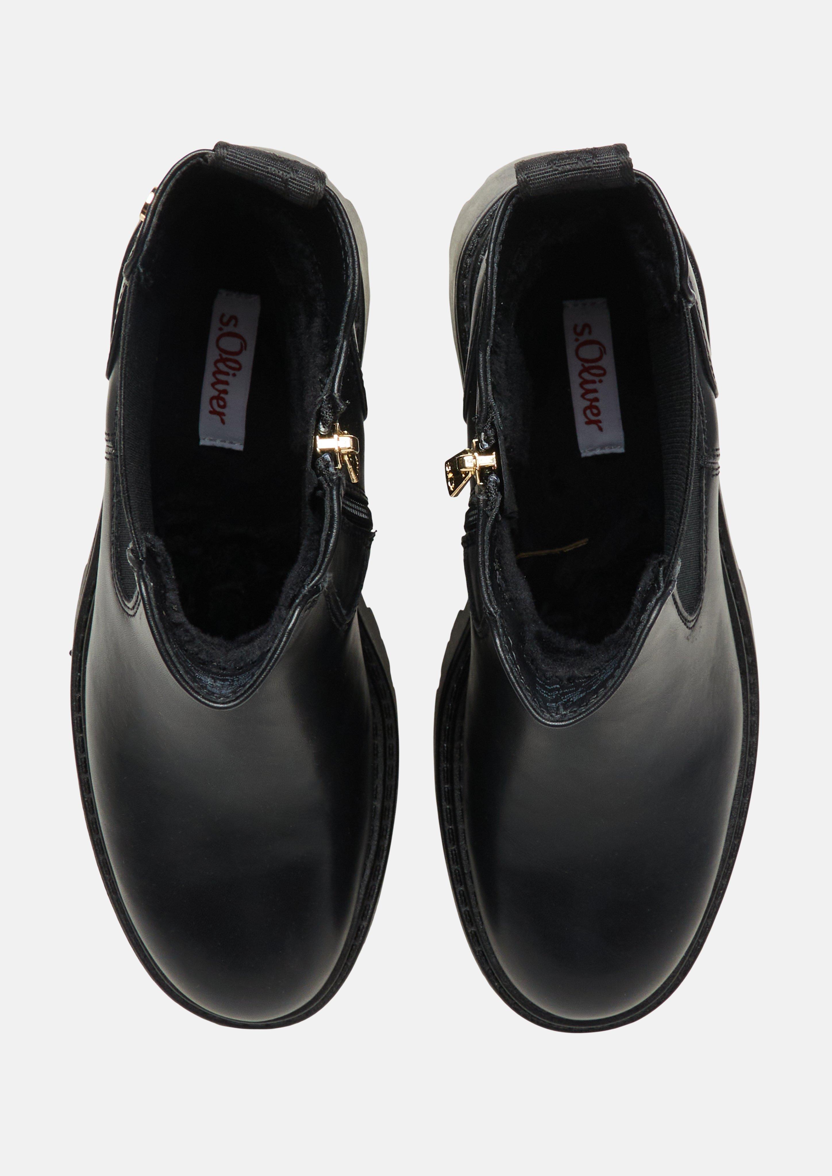 Femmes Bottines Chelsea en noir de s.Oliver
