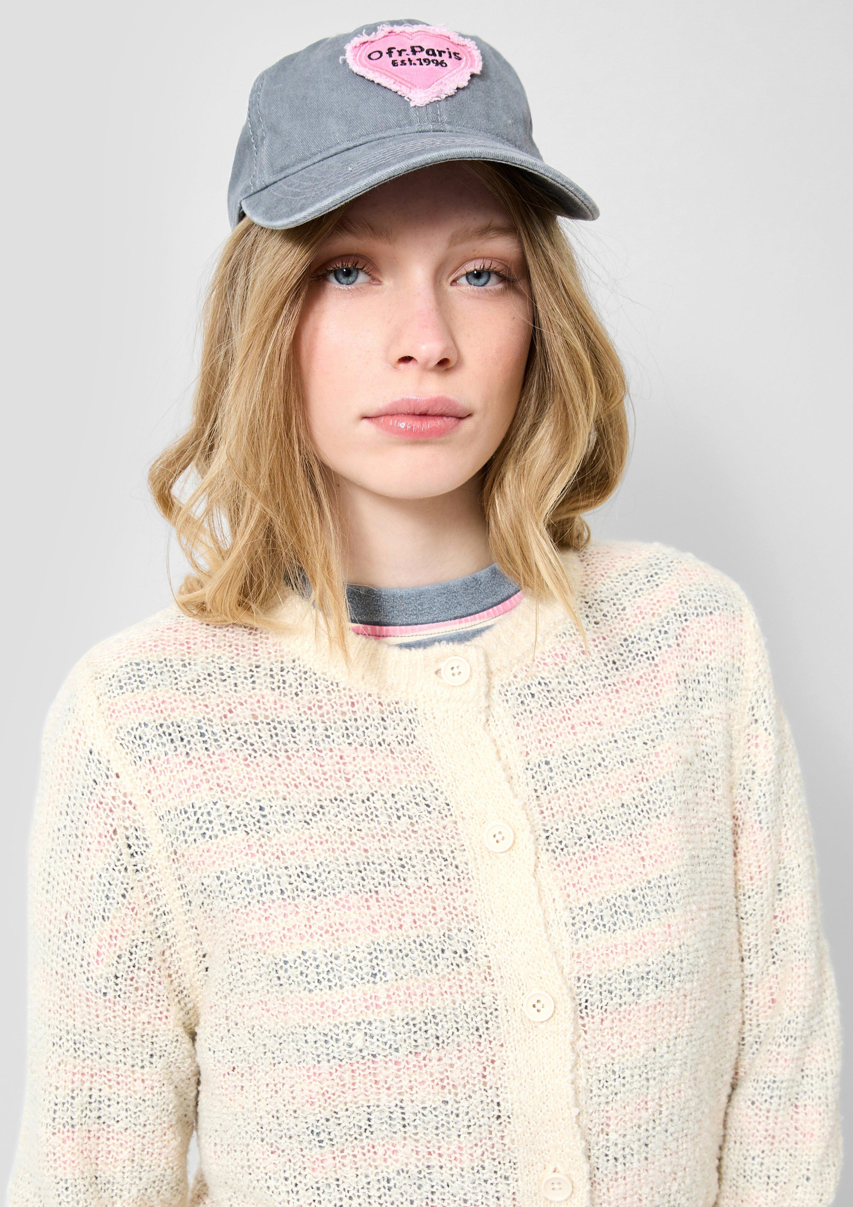 Dames Gebreid Vest in crème van QS