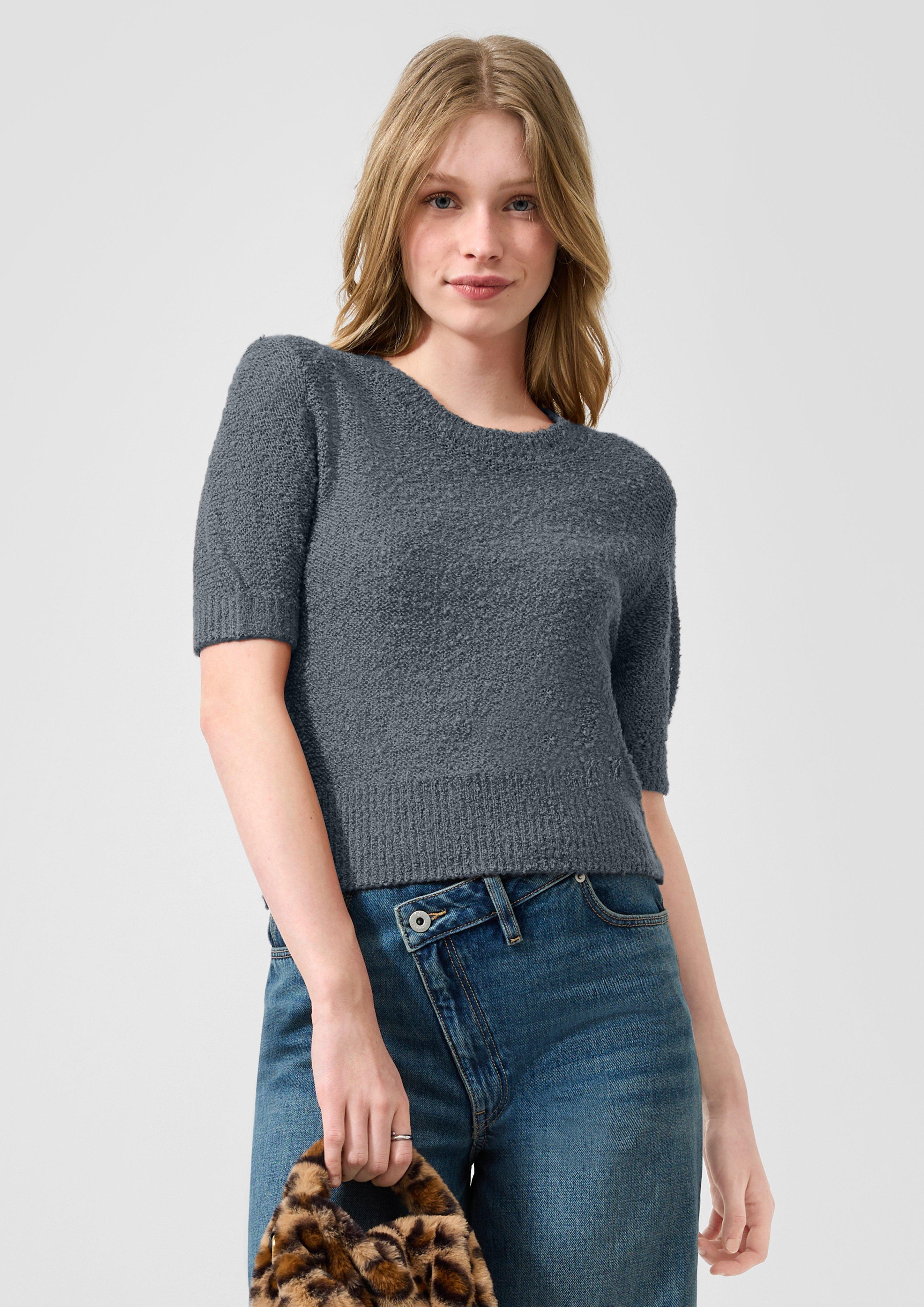 Damen Strickpullover in grau von QS