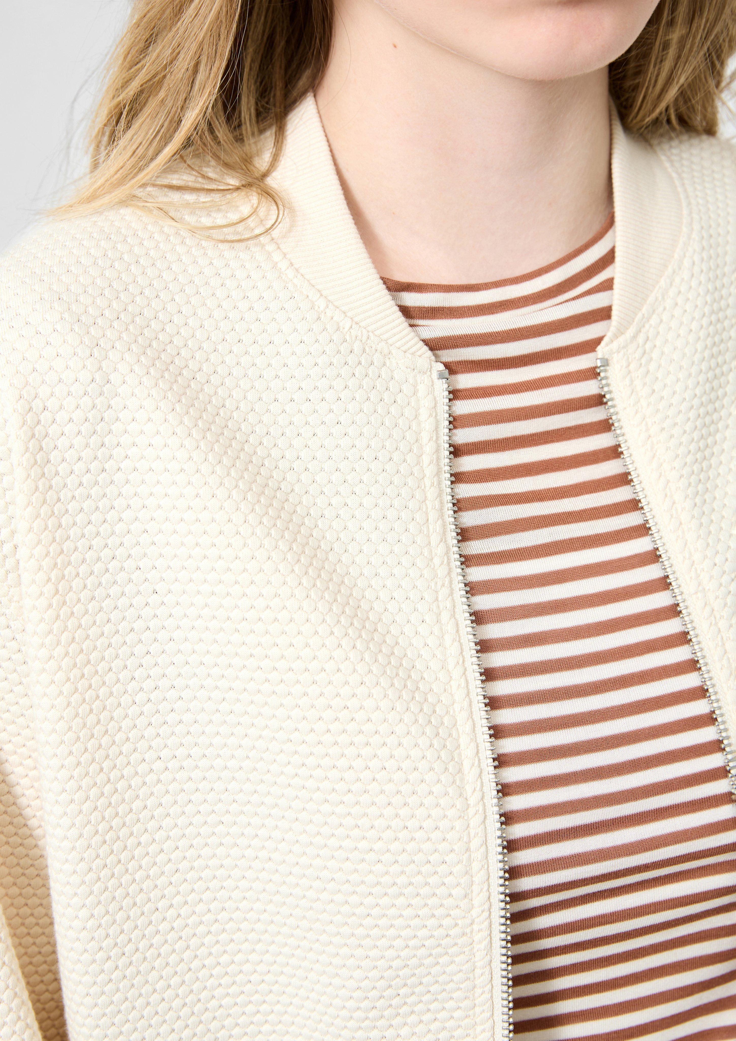 Women Sweatshirt in beige by QS
