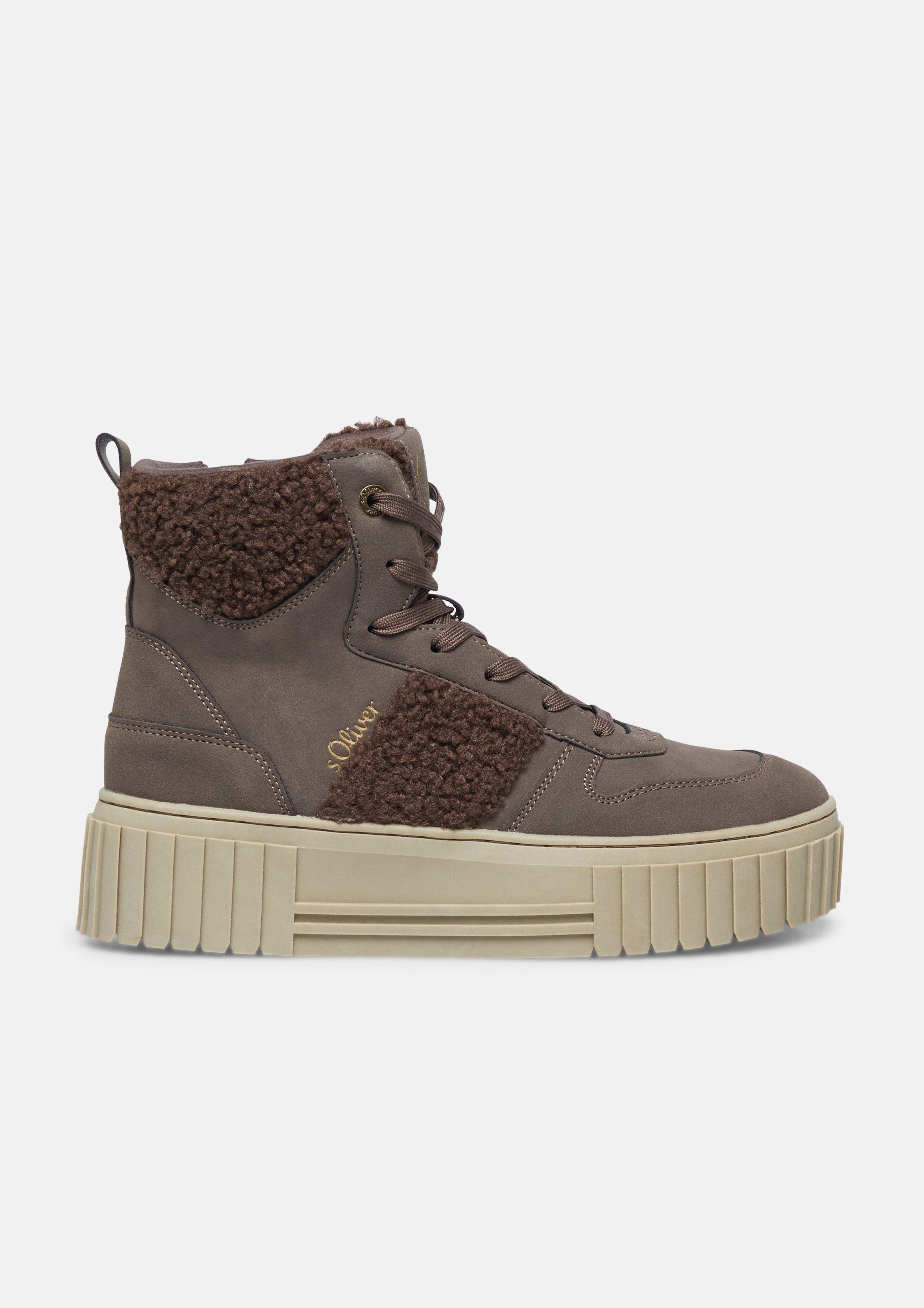 Sneaker in Farbe olivgrün von s.Oliver
