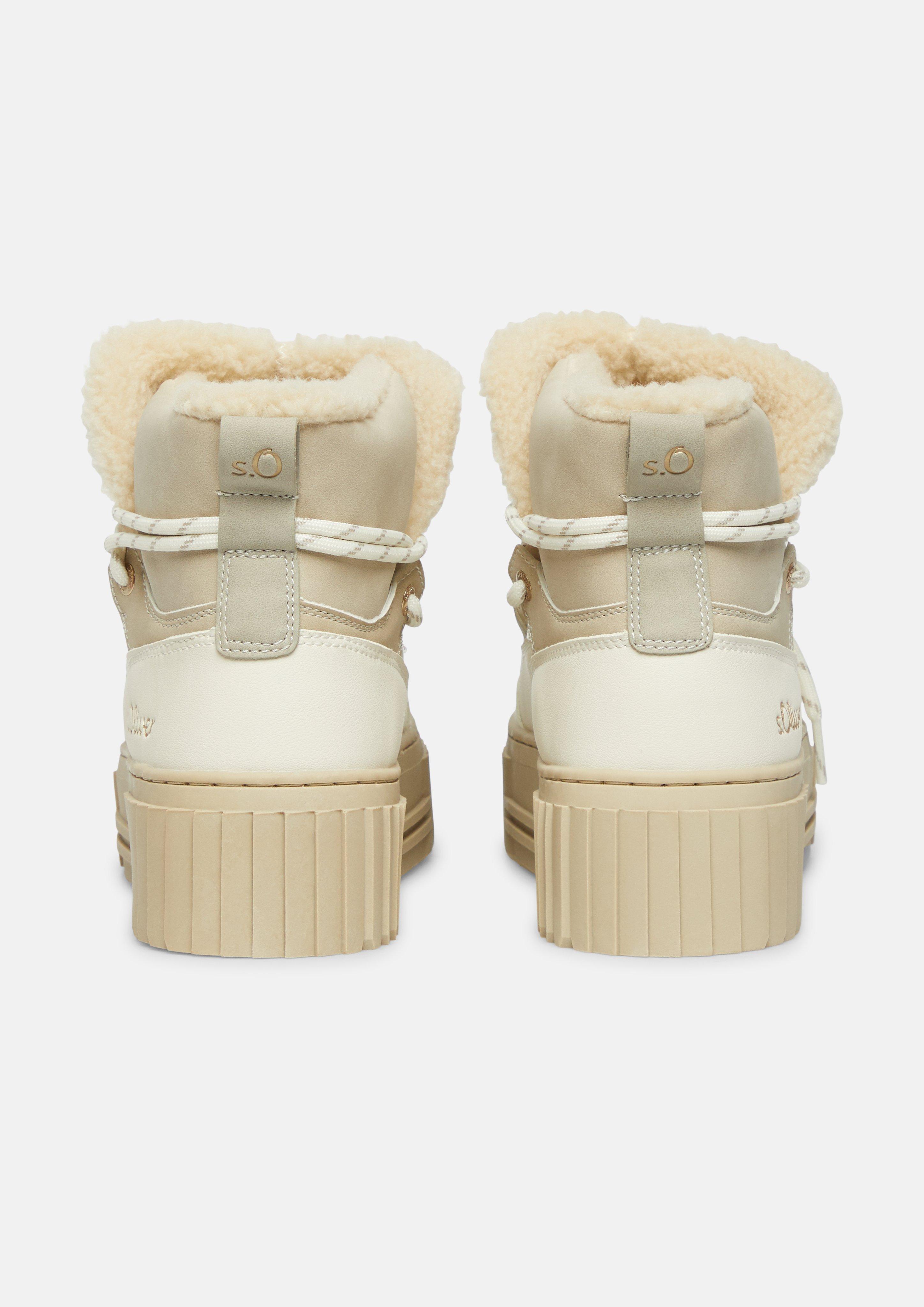 Femmes Bottes en beige de s.Oliver